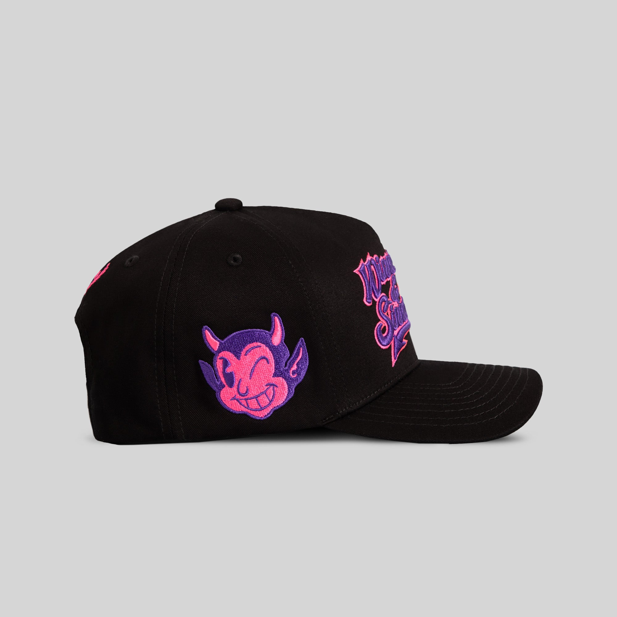 WINNERS AND SINNERS BLACK TWILL TRUCKER