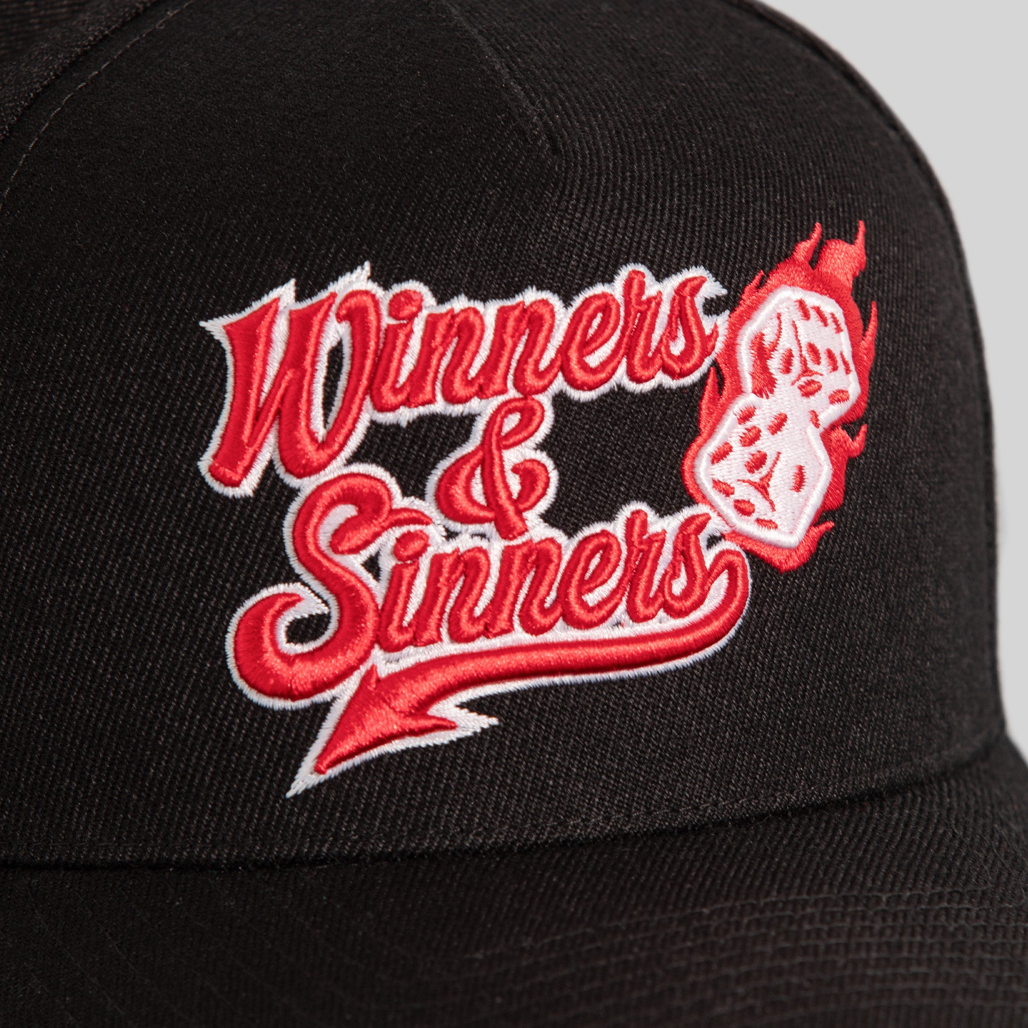 WINNERS AND SINNERS BLACK WOOL TRUCKER