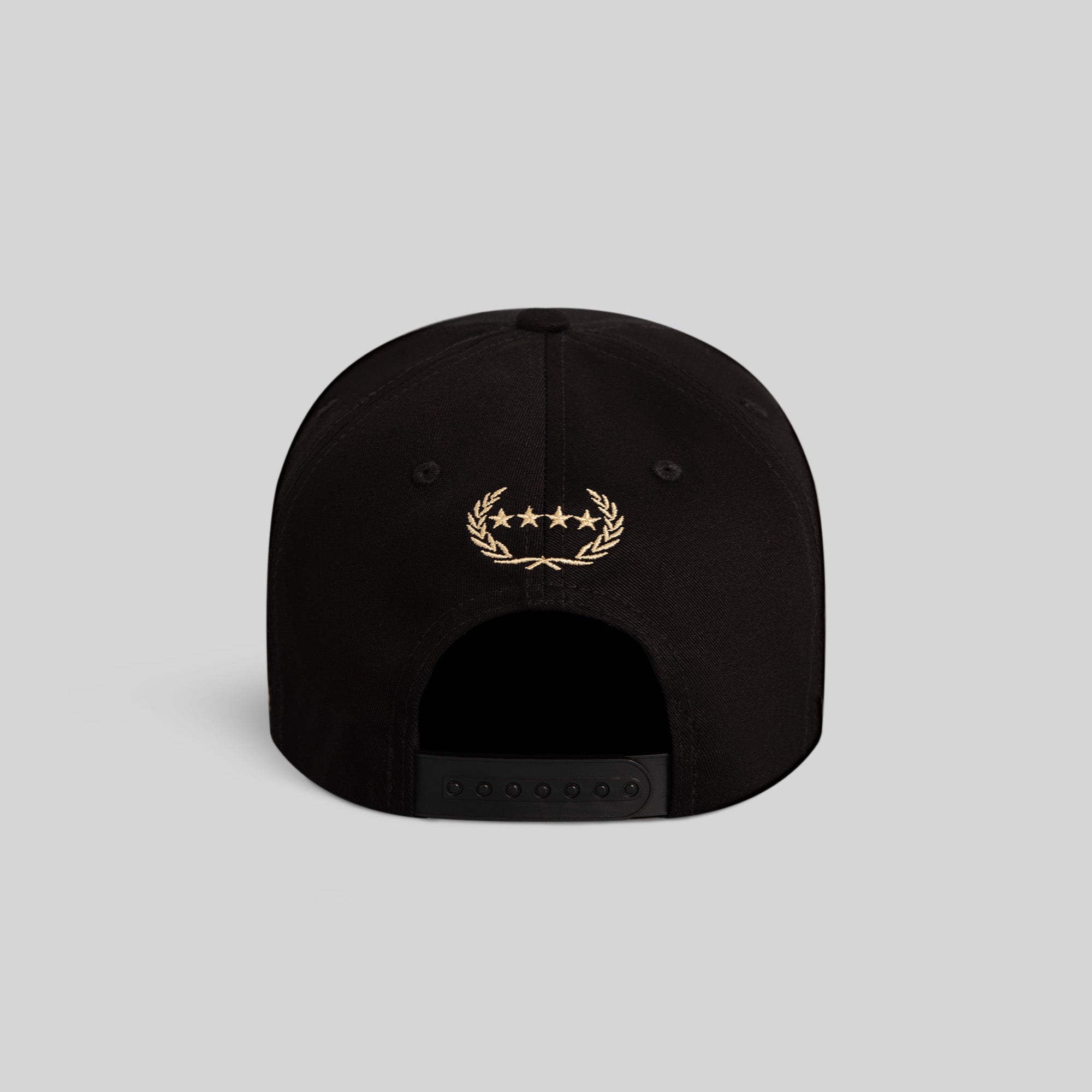 TRUST THE PROCESS BLACK TWILL TRUCKER