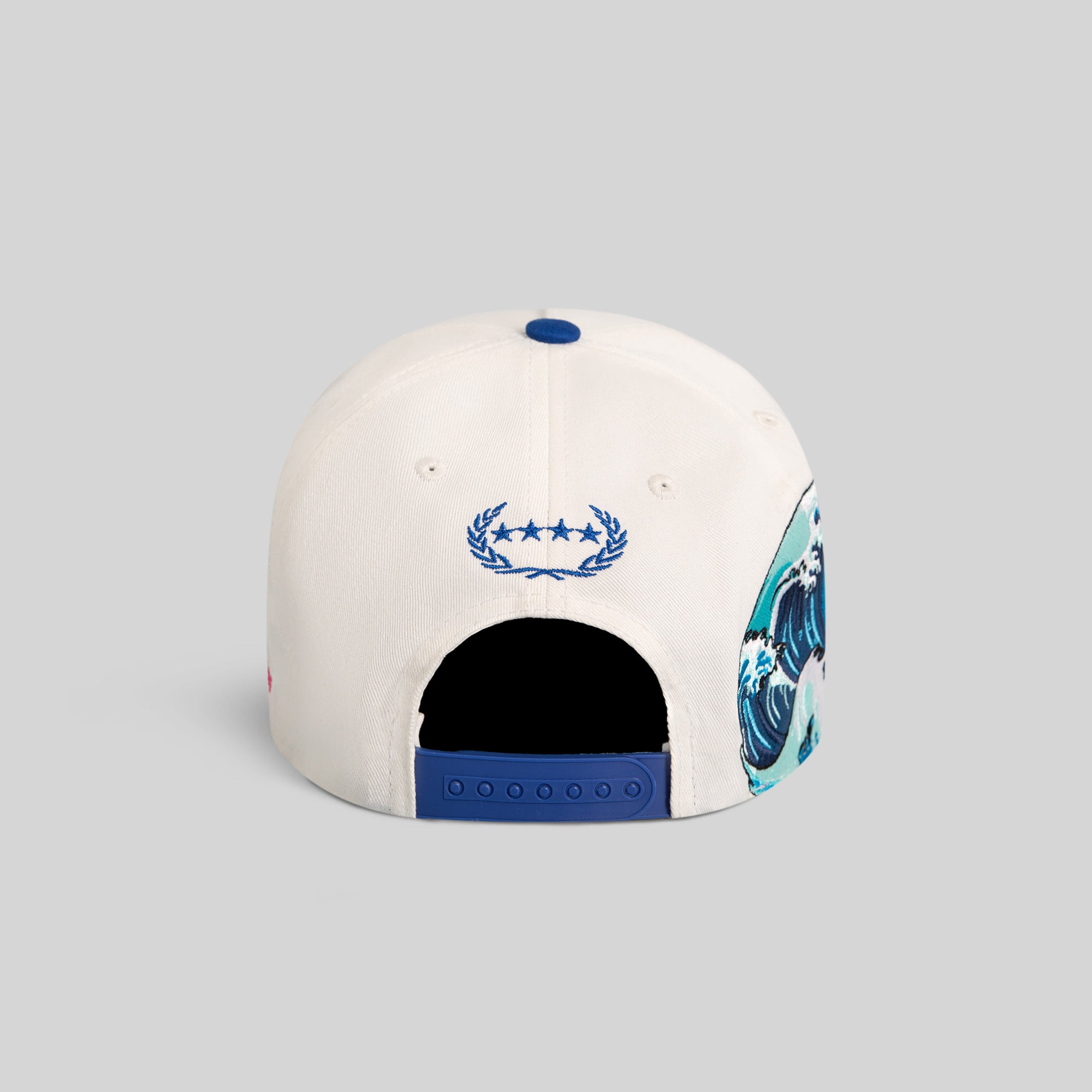 CANT STOP THE WAVE OFF WHITE ROYAL TWILL TRUCKER