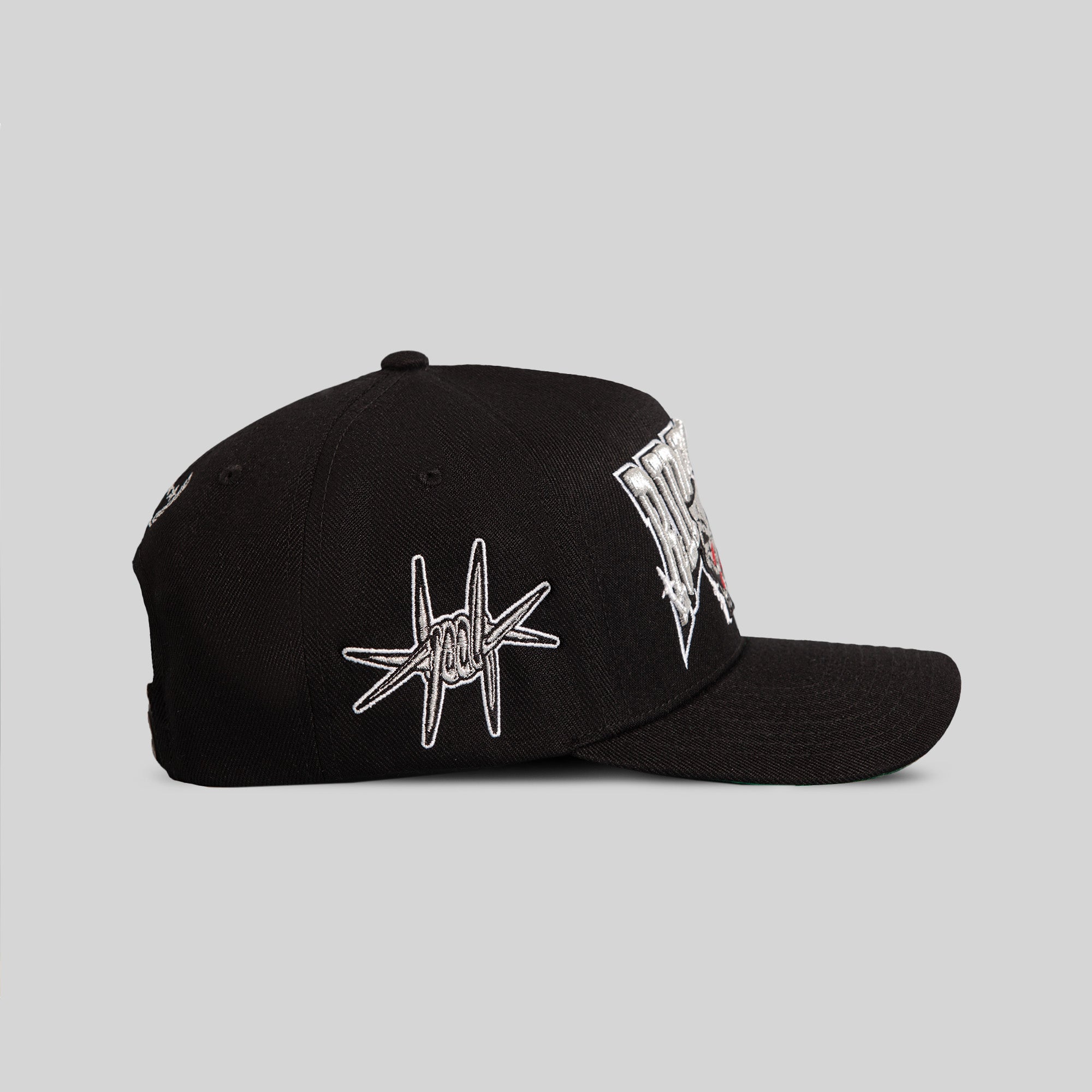 RIDE OR DIE BLACK WOOL TRUCKER