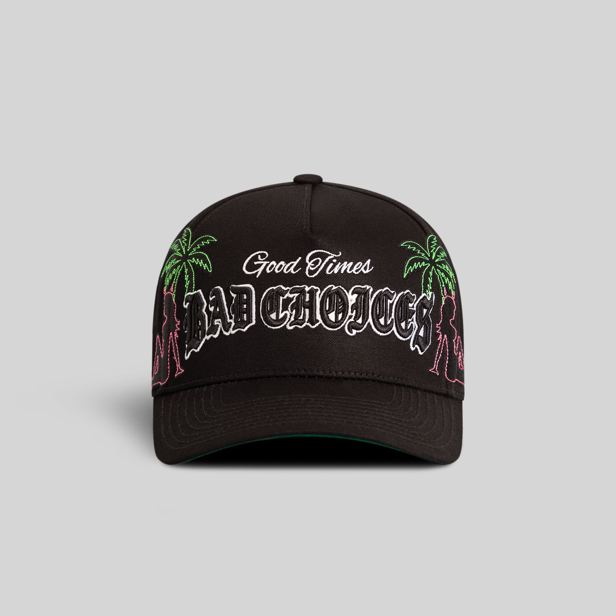 GOOD TIMES BLACK TWILL TRUCKER