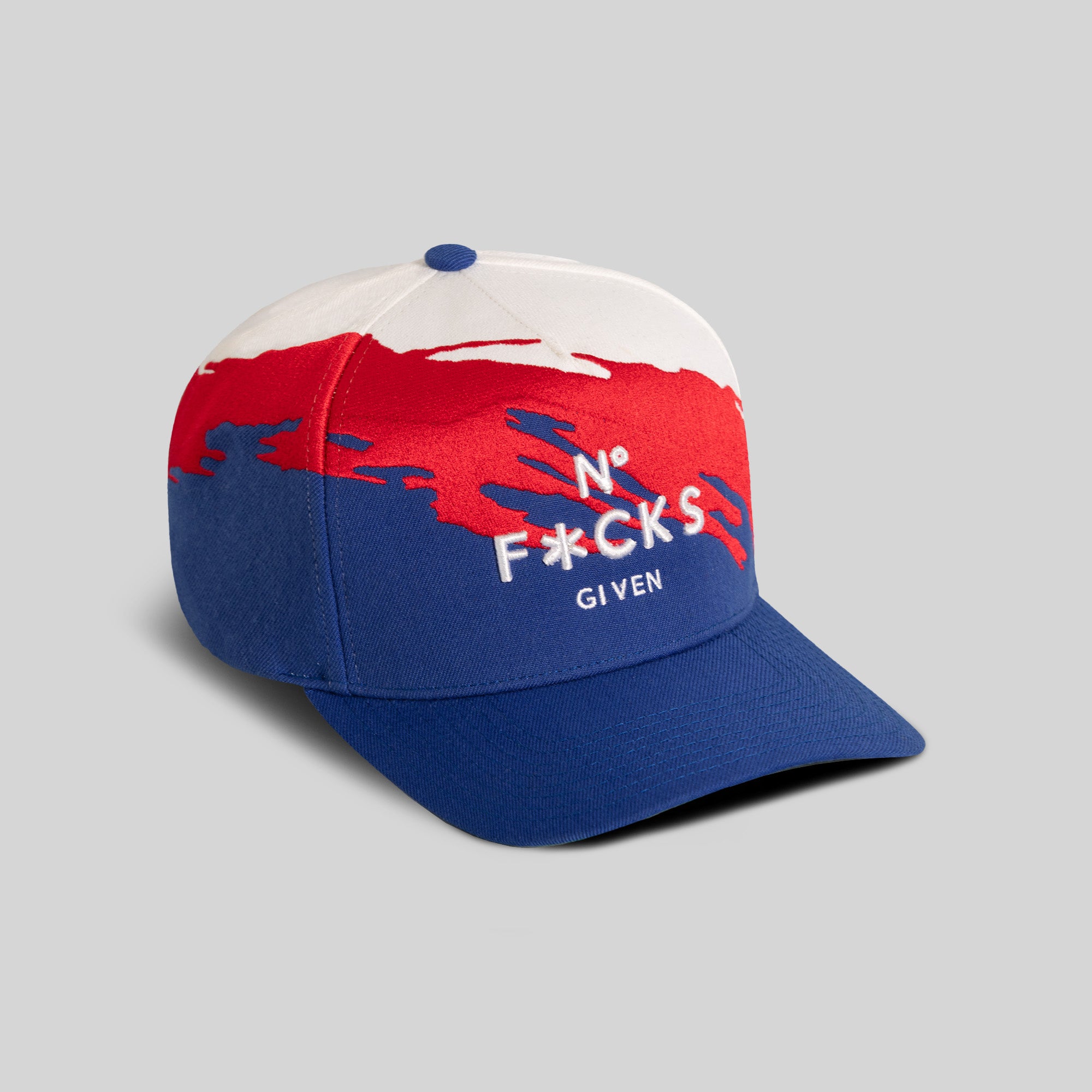 NO F*CKS GIVEN SPLASHBACK WOOL TRUCKER