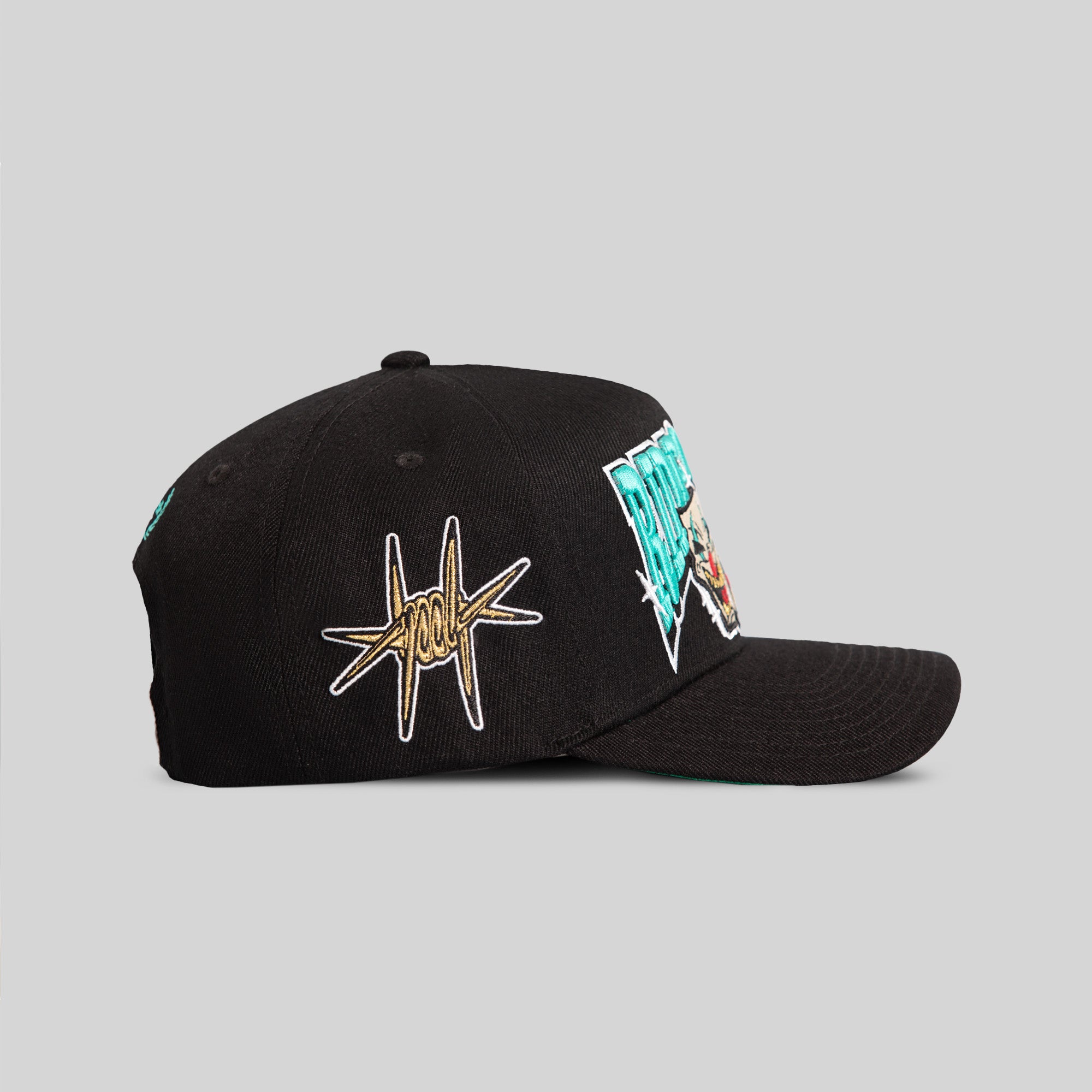 RIDE OR DIE BLACK WOOL TRUCKER