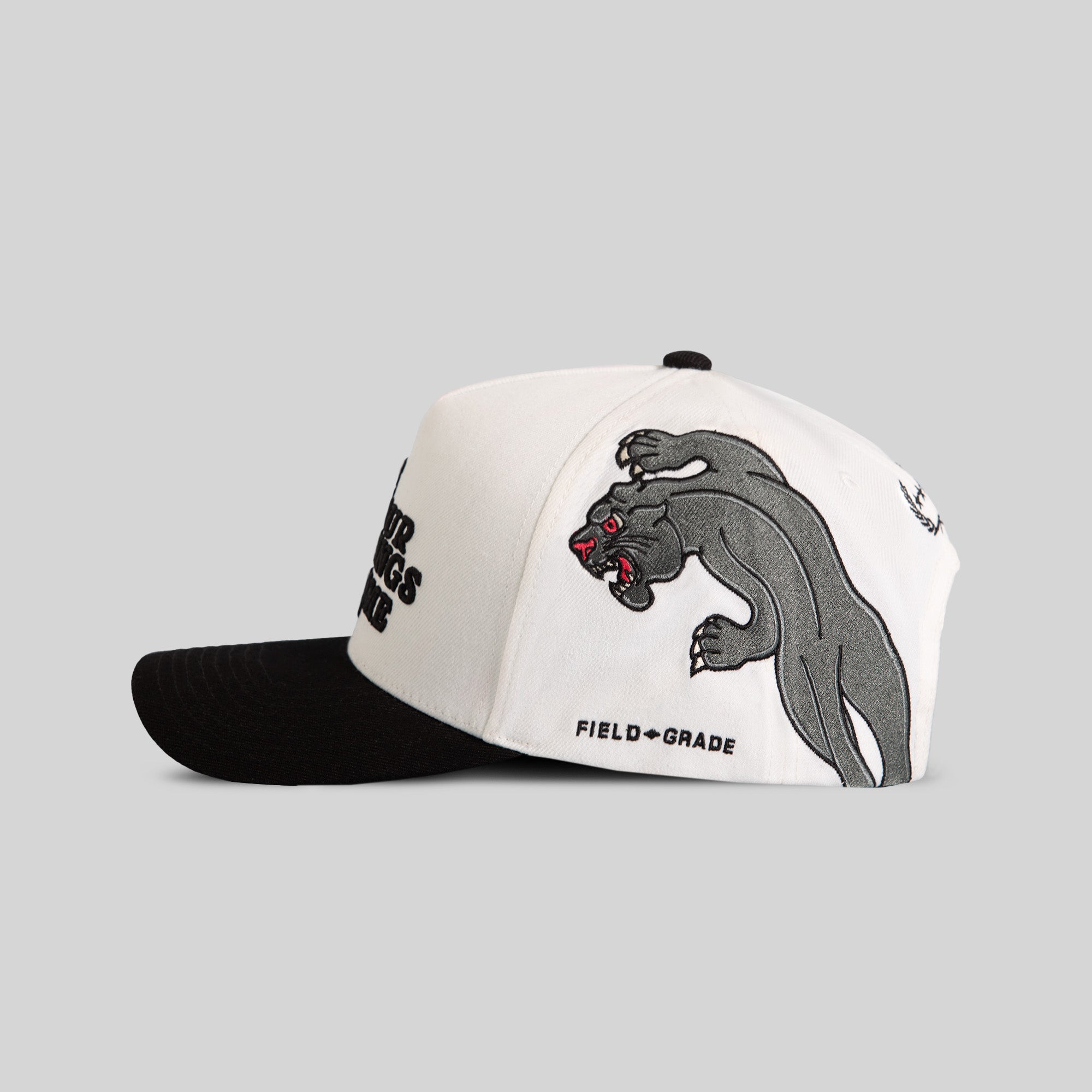 LEAVE YOUR FEELINGS YIN YANG WOOL TRUCKER