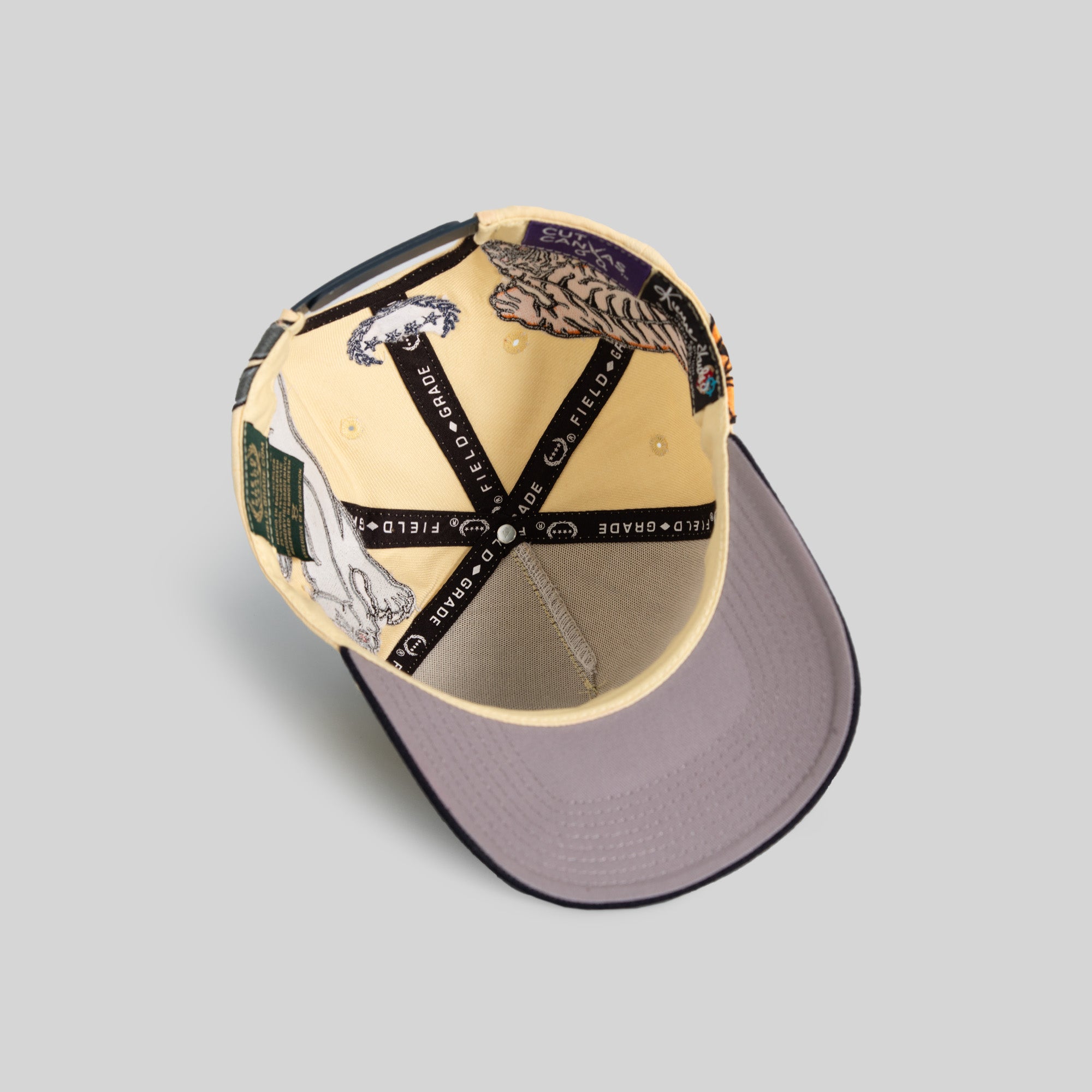 FIELD GRADE X KURVE STUDIO NY IS HEALING YIN YANG WOOL TRUCKER