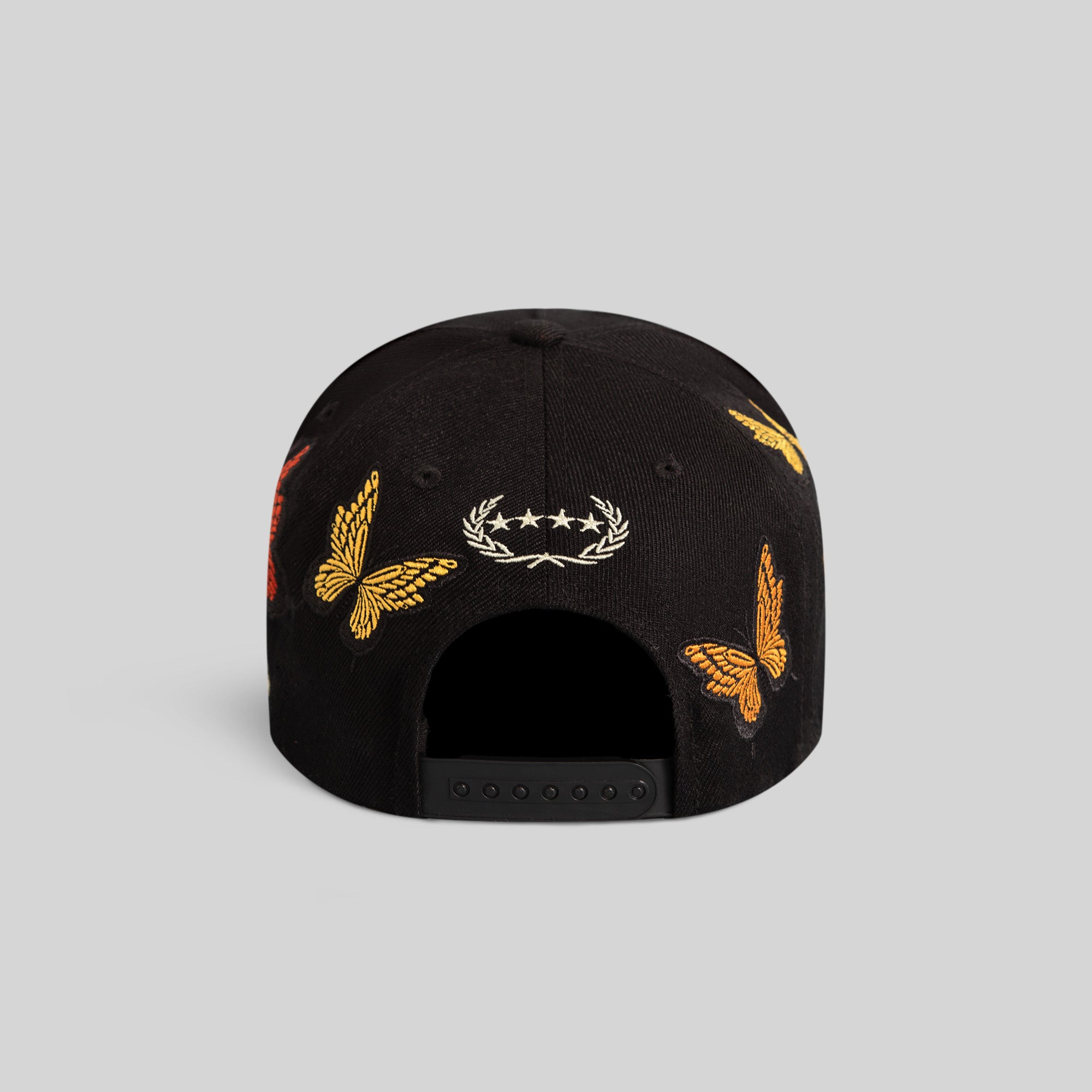 FIELD GRADE X KURVE STUDIO NY IS HEALING BUTTERFLIGHT WOOL TRUCKER