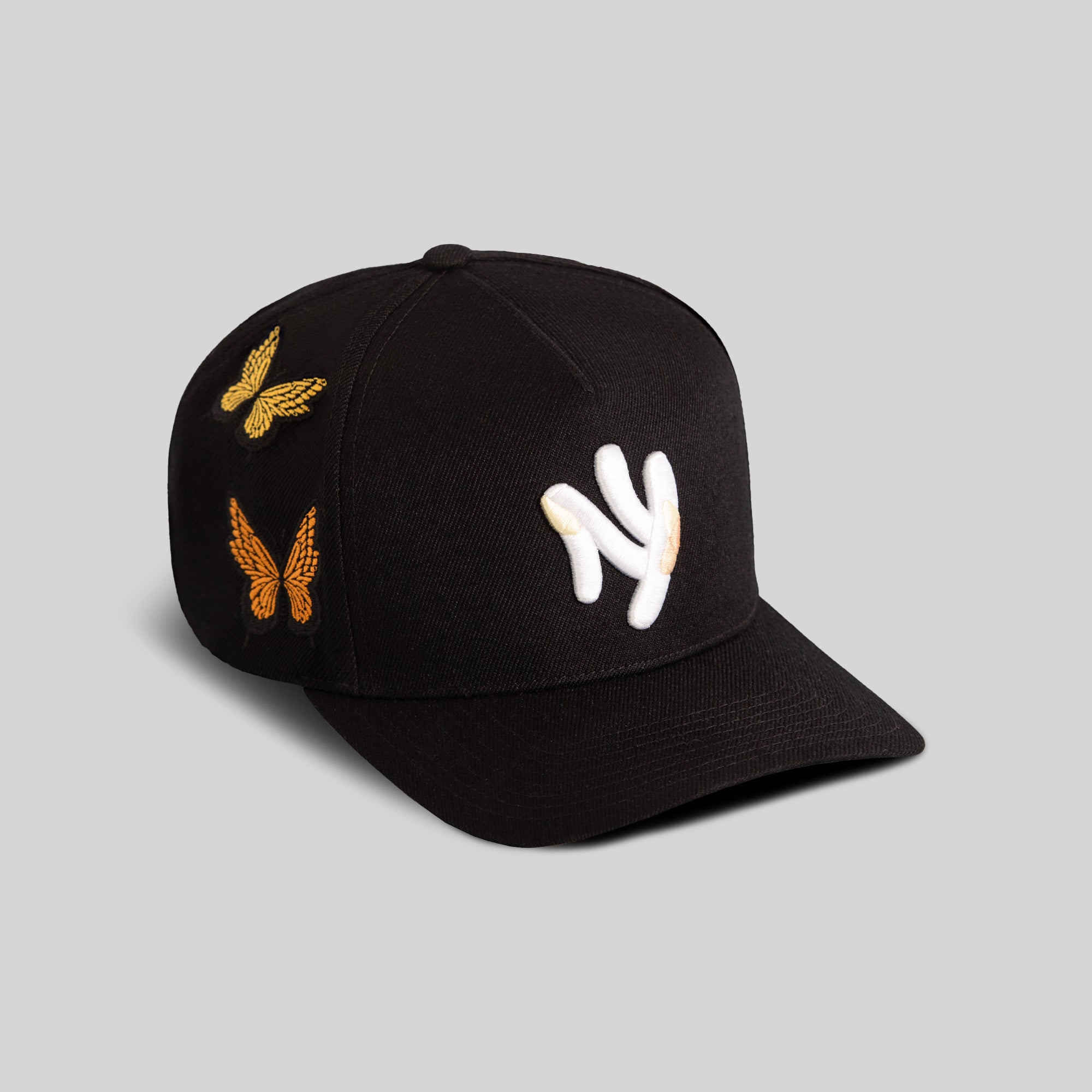 FIELD GRADE X KURVE STUDIO NY IS HEALING BUTTERFLIGHT WOOL TRUCKER