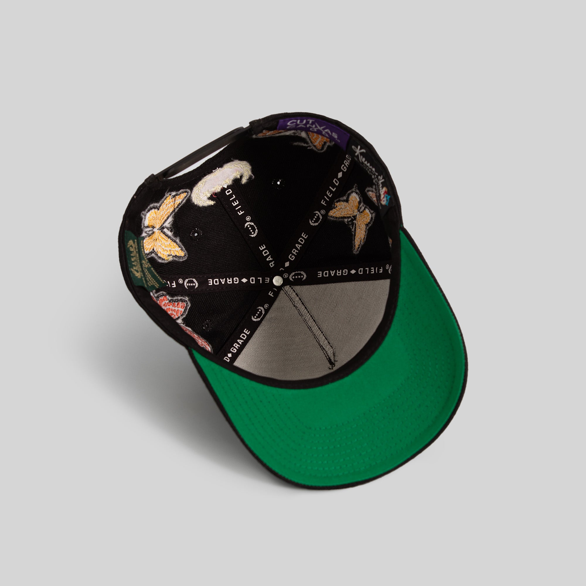 FIELD GRADE X KURVE STUDIO NY IS HEALING BUTTERFLIGHT WOOL TRUCKER