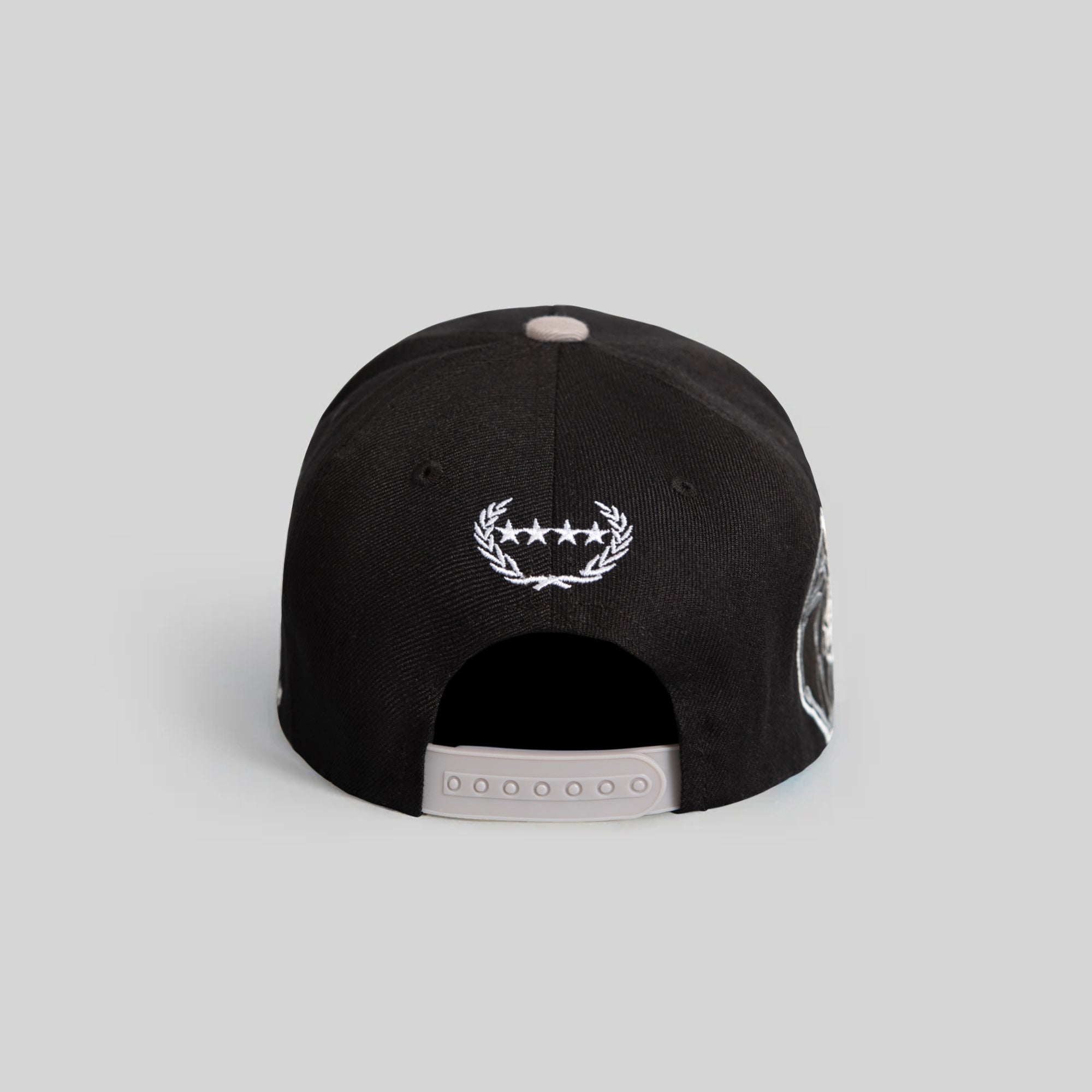 ROLL 'EM & SMOKE 'EM BLACK CEMENT WOOL TRUCKER