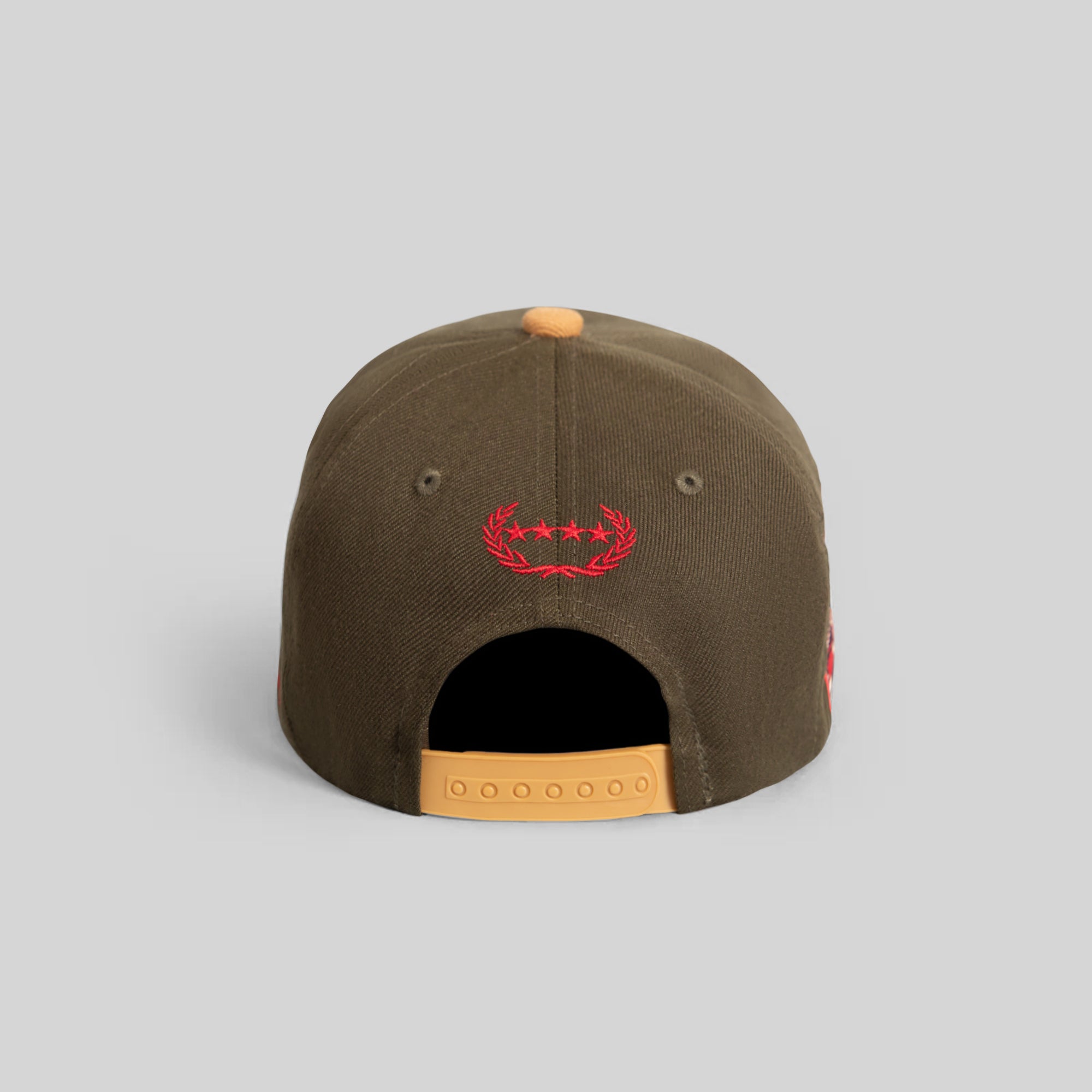 BAD LUCK CASINO OLIVE WHEAT WOOL TRUCKER