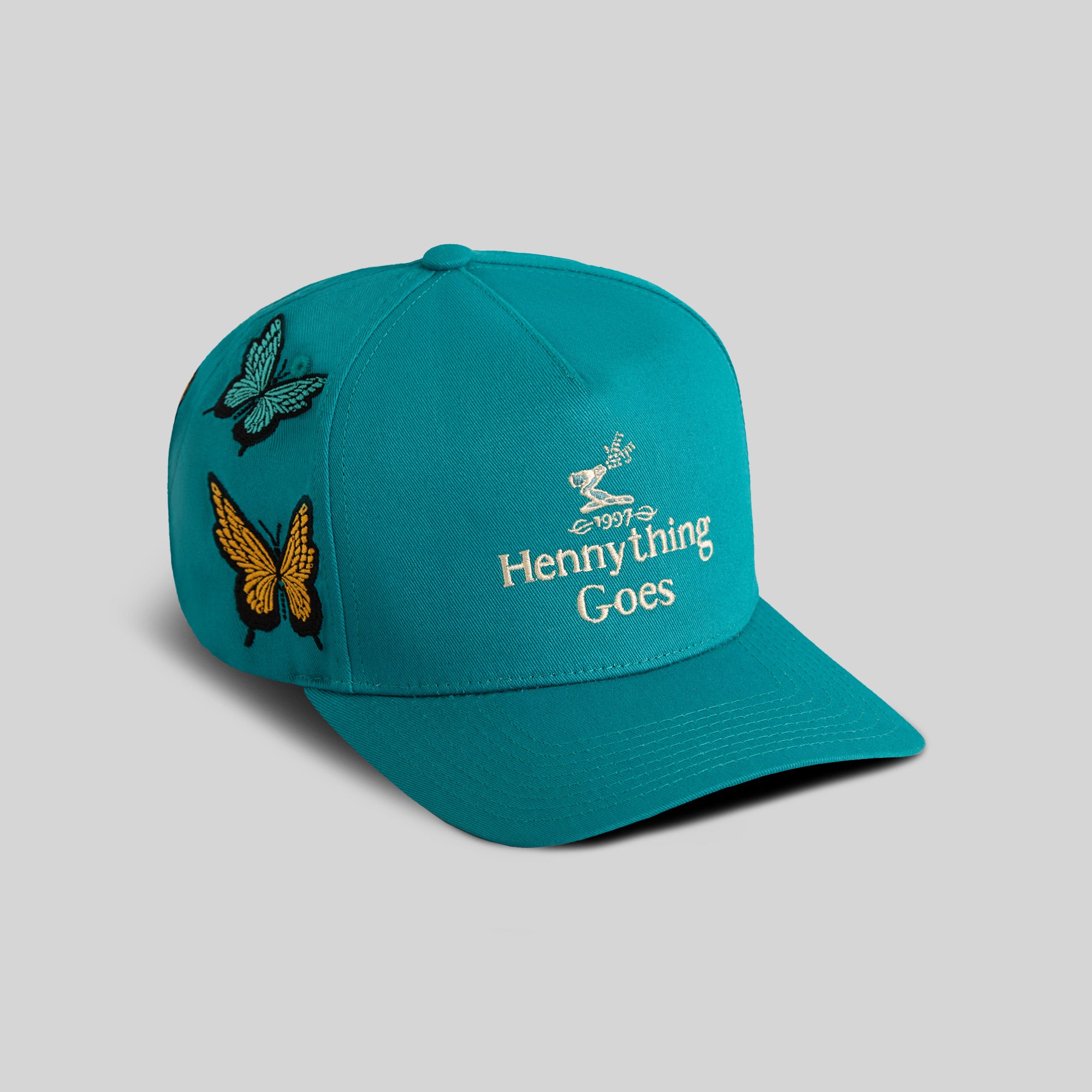 HENNYTHING GOES BUTTERFLIGHT TWILL TRUCKER