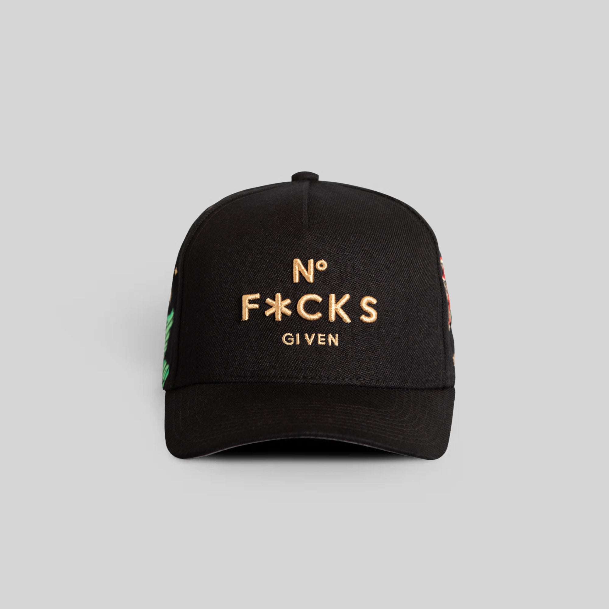 NO F*CKS GIVEN SAILOR BLACK WOOL TRUCKER
