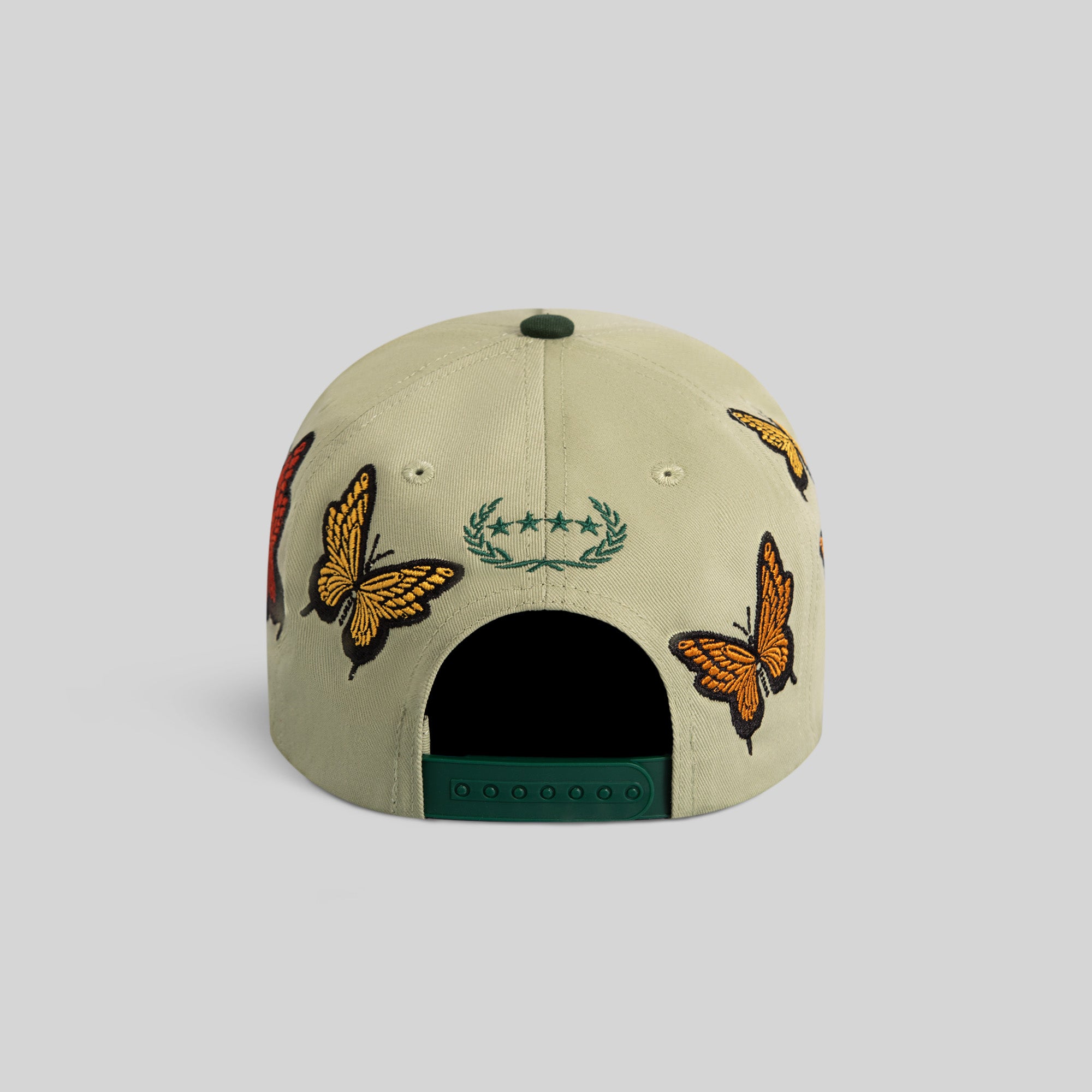 FIELD GRADE X KURVE STUDIO NY IS HEALING BUTTERFLIGHT WOOL TRUCKER