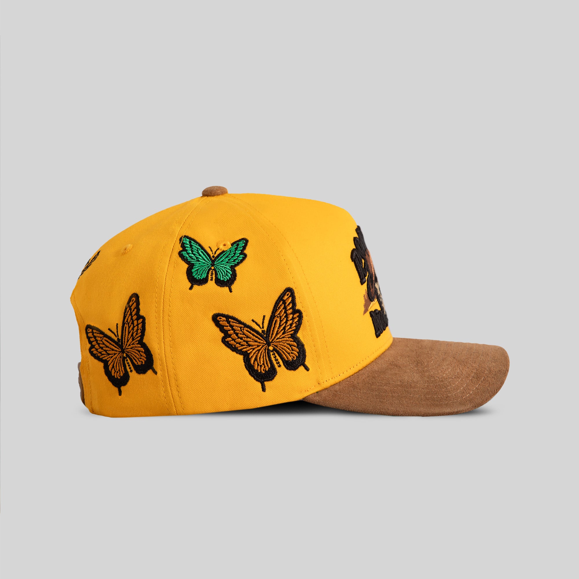 ROAD TO NOWHERE BUTTERFLIGHT TWILL SUEDE TRUCKER