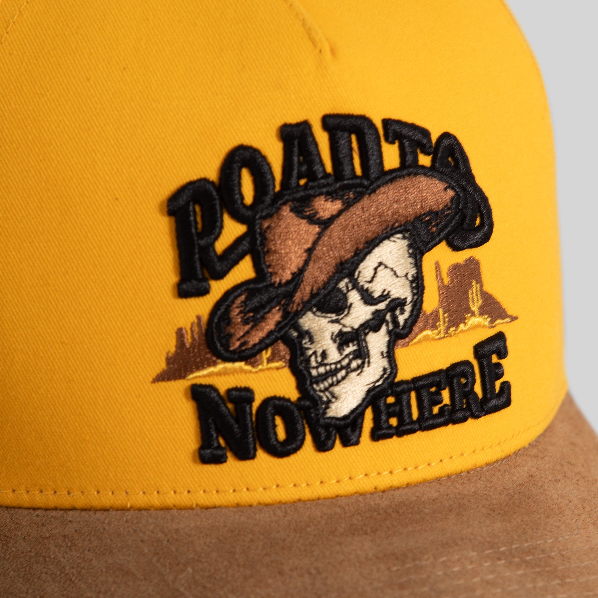 ROAD TO NOWHERE BUTTERFLIGHT TWILL SUEDE TRUCKER
