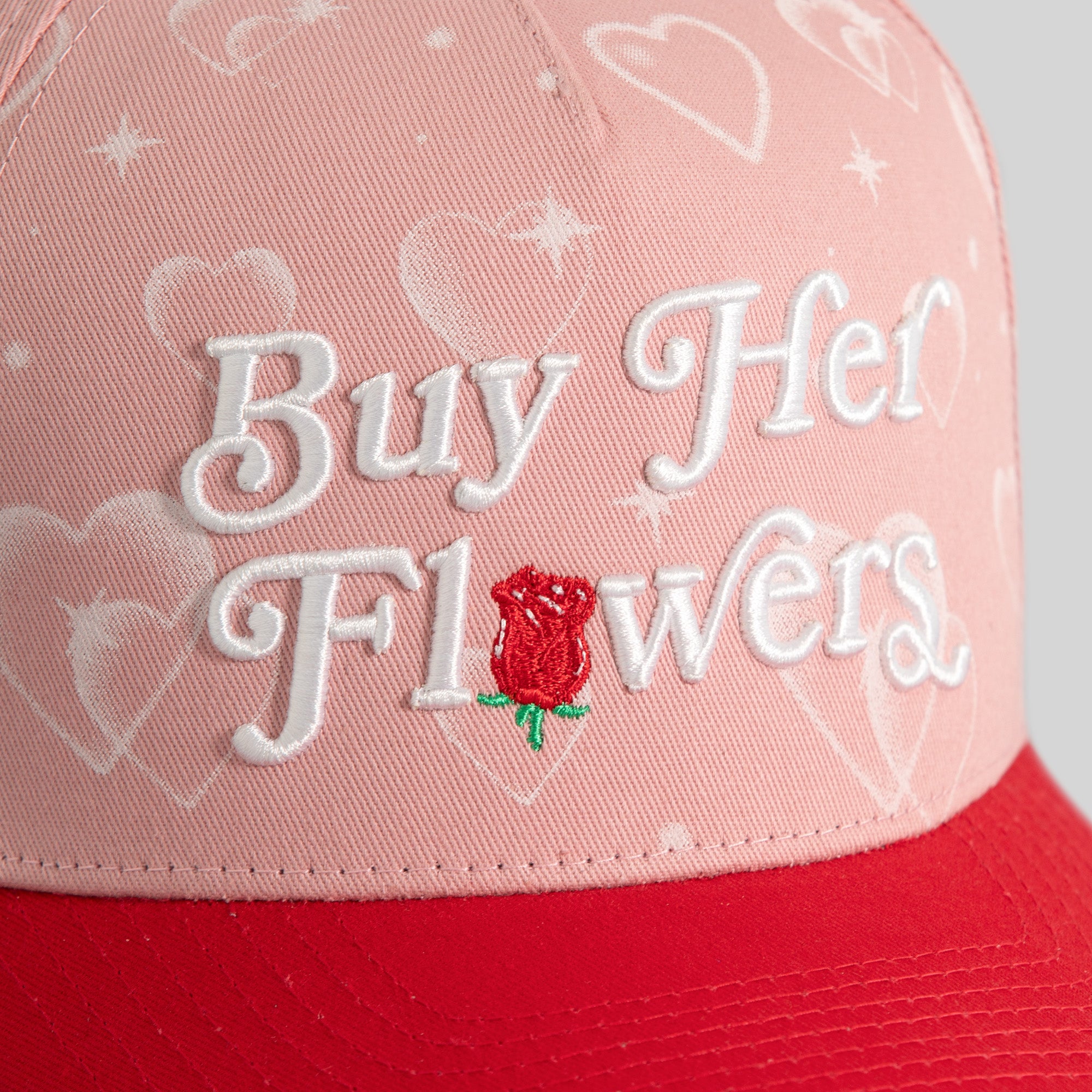 BUY HER FLOWERS MAJESTIC HEARTS TWILL TRUCKER