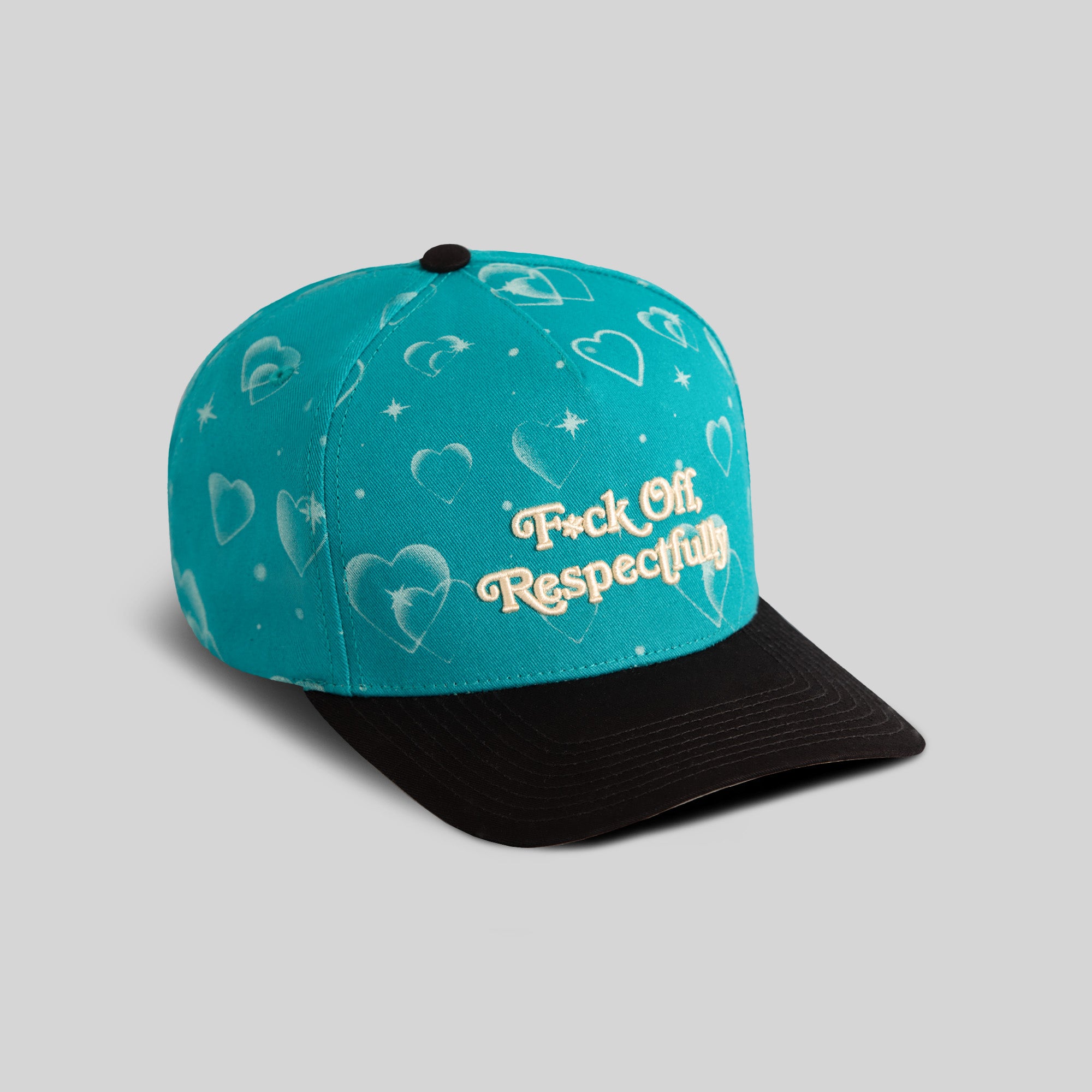 RESPECTFULLY MAJESTIC HEARTS TWILL TRUCKER