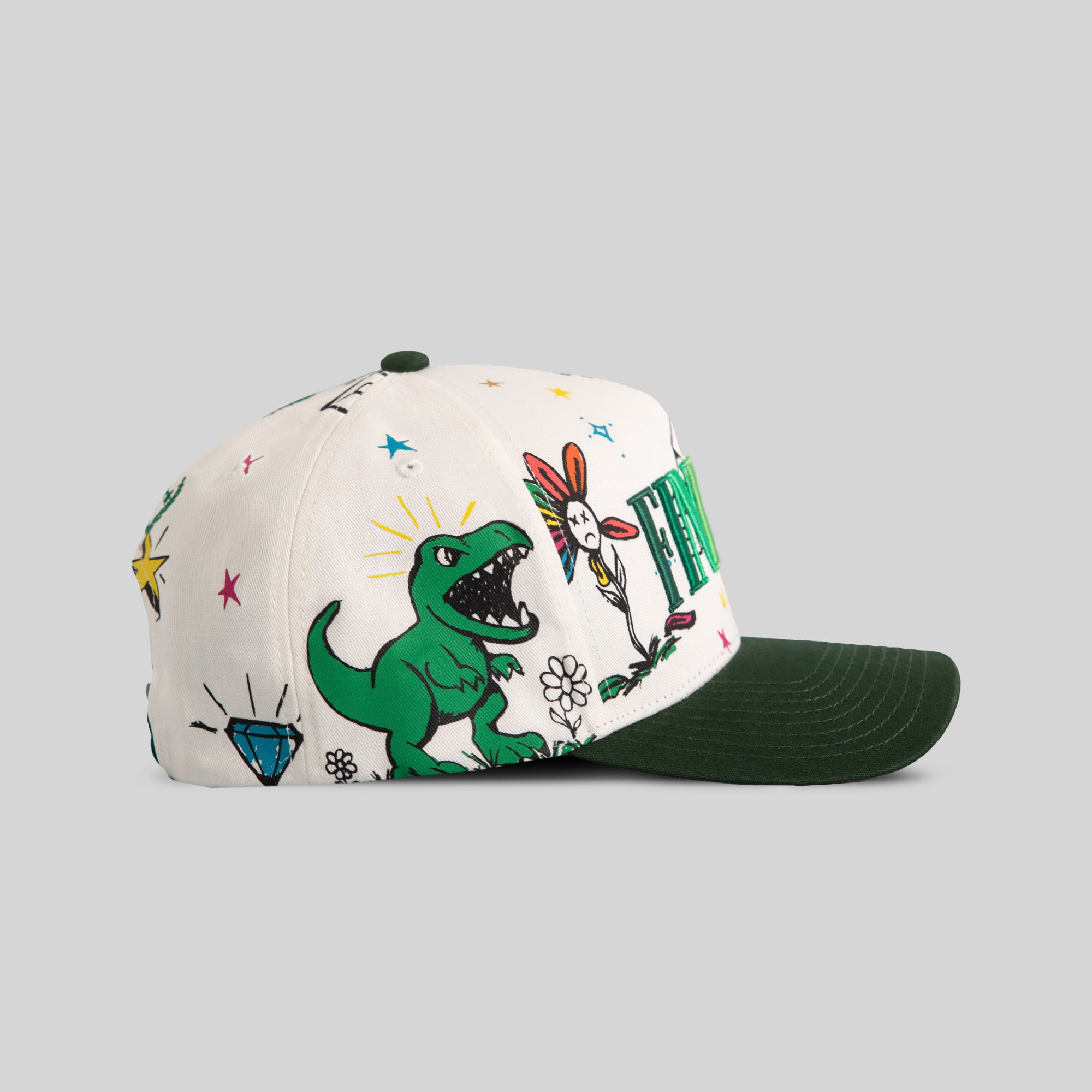 FINESSE DOODLE TWILL TRUCKER