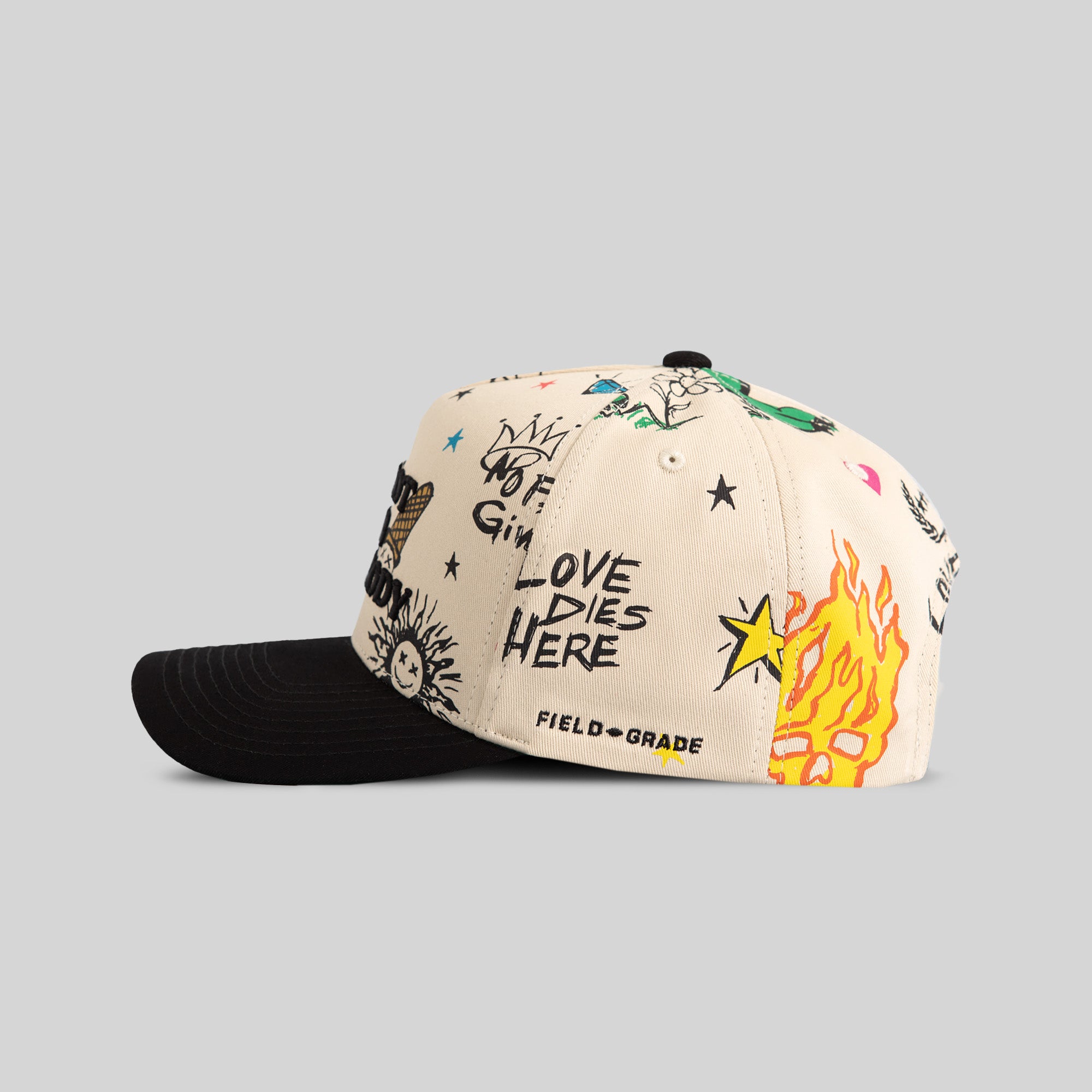 NOT FOR EVERYBODY DOODLE TWILL TRUCKER