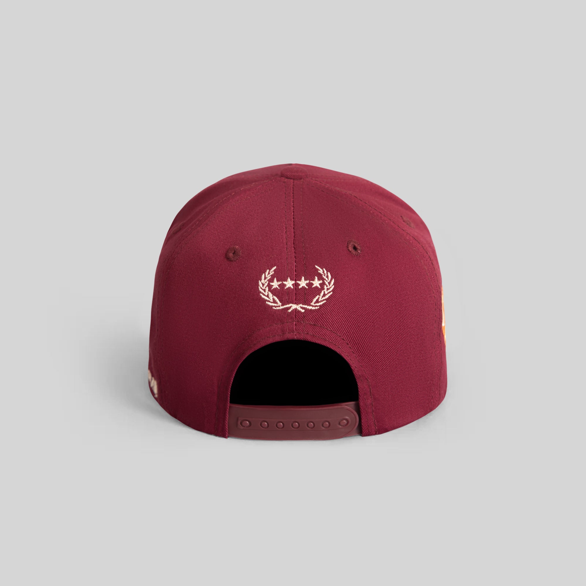 FIELD GRADE X KURVE STUDIO NY IS HEALING BORDEAUX TWILL TRUCKER
