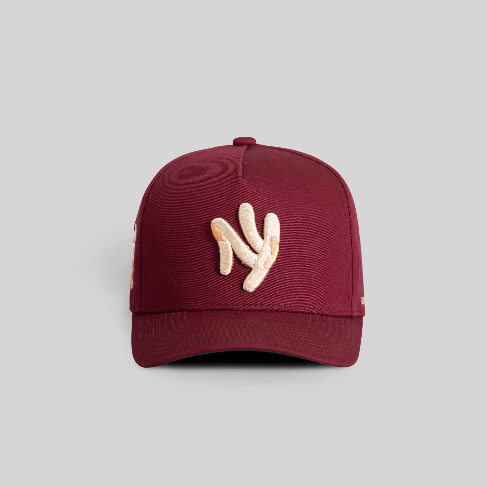 FIELD GRADE X KURVE STUDIO NY IS HEALING BORDEAUX TWILL TRUCKER