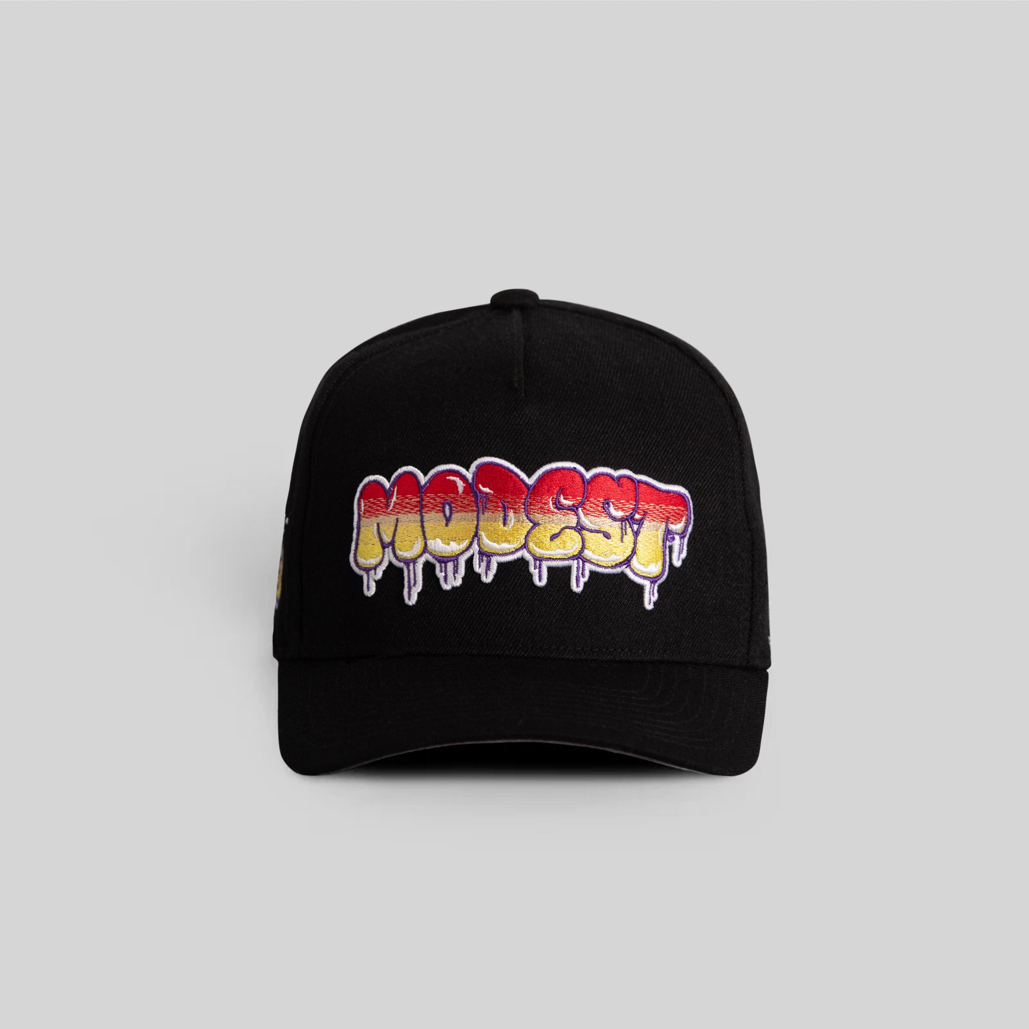 MODEST BLACK WOOL TRUCKER
