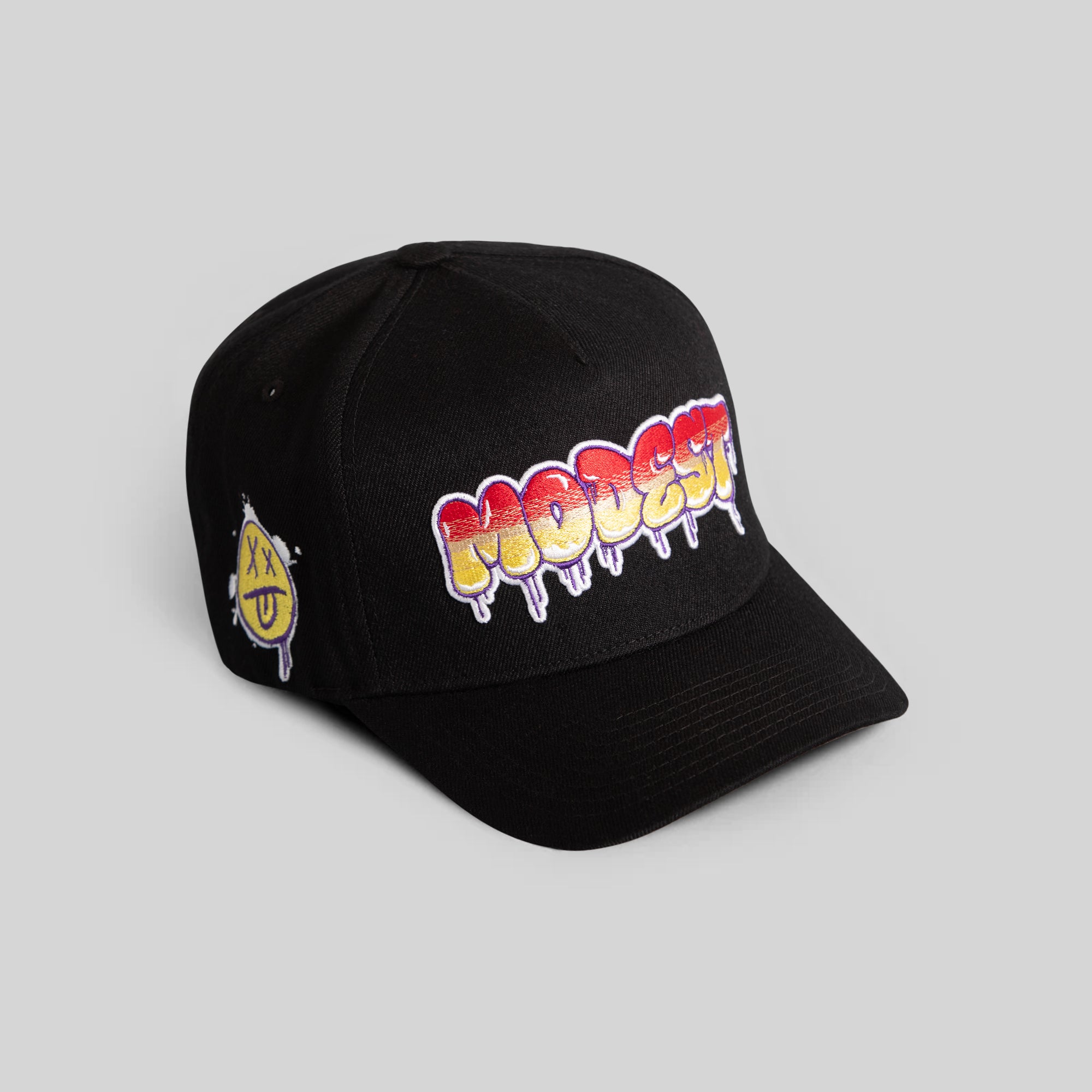 MODEST BLACK WOOL TRUCKER