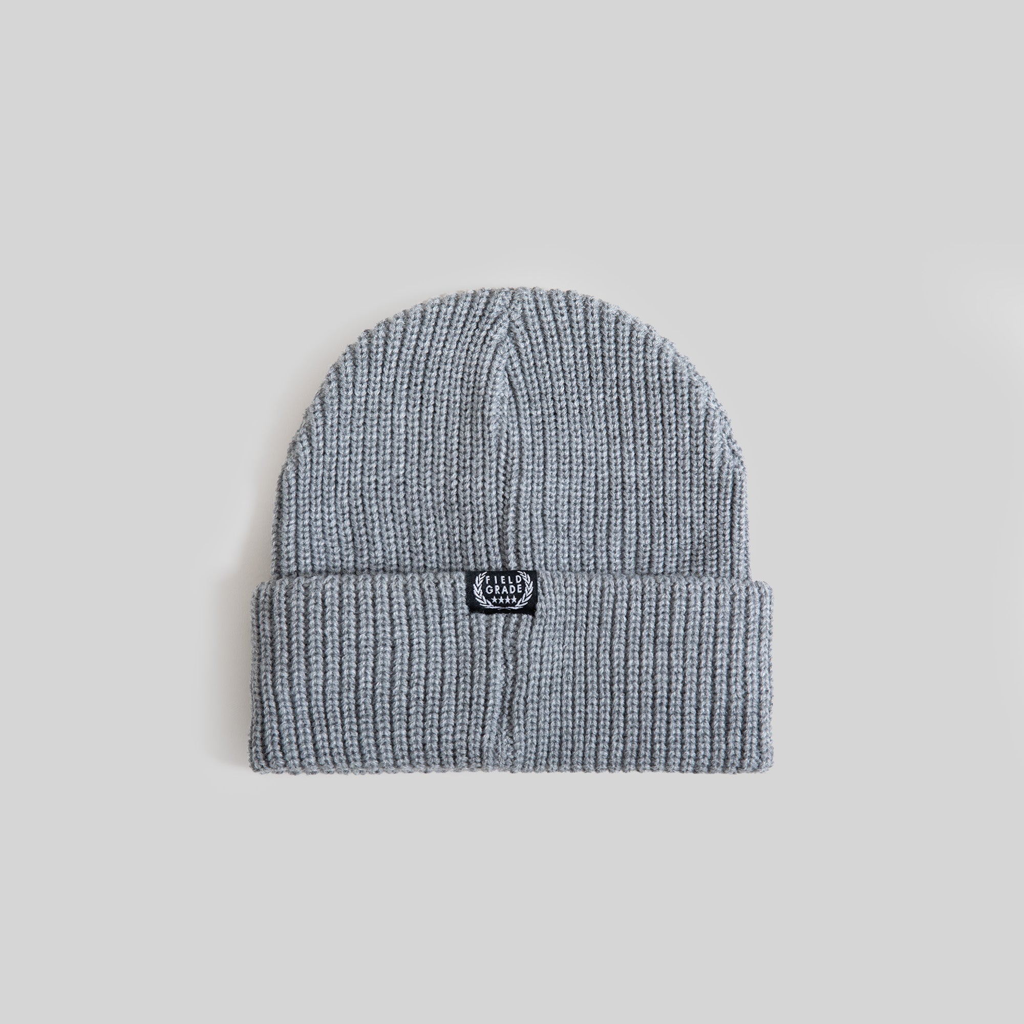FIELD GRADE HEATHER GREY WATCH CAP