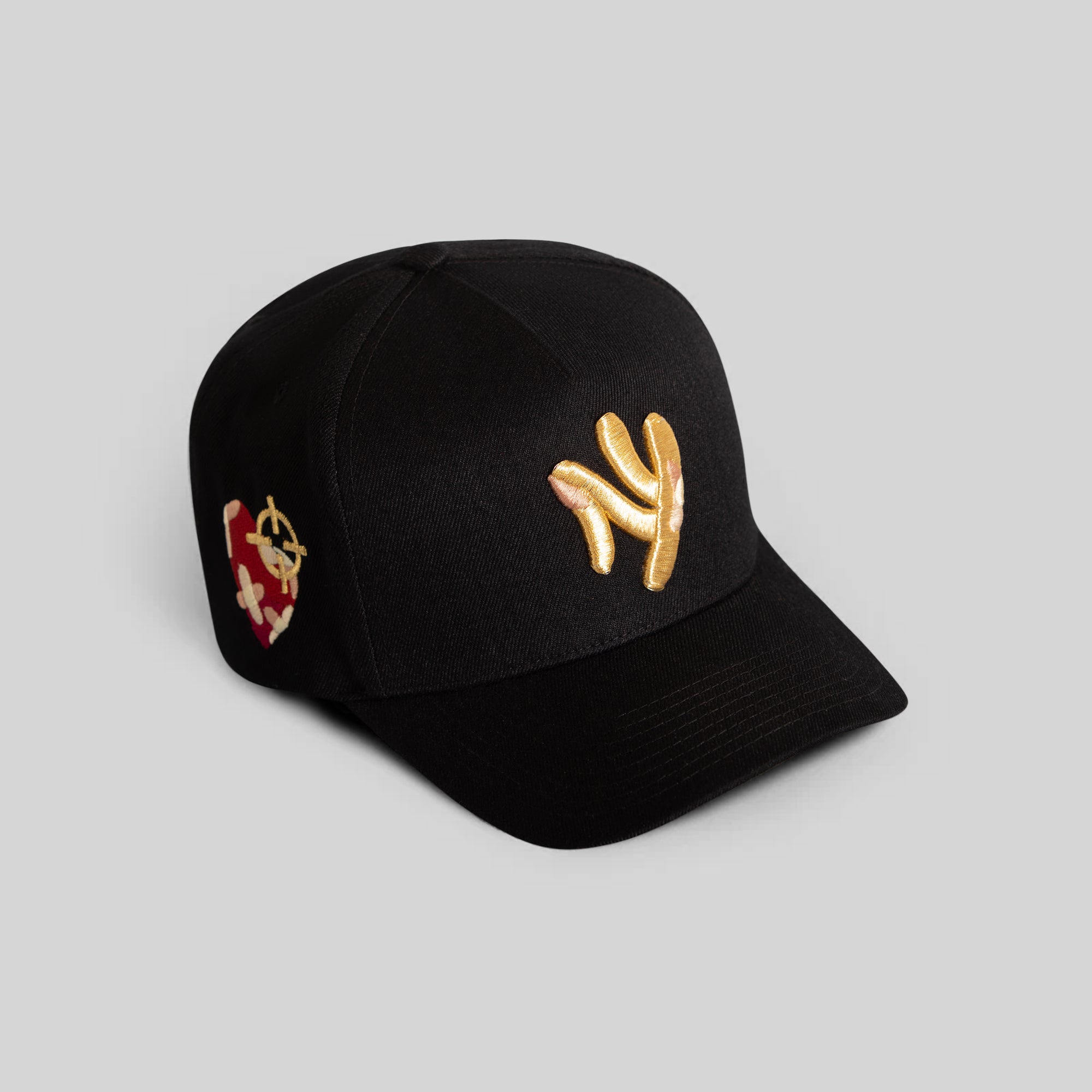 KURVE KING X FIELD GRADE NY IS HEALING BLACK WOOL TRUCKER