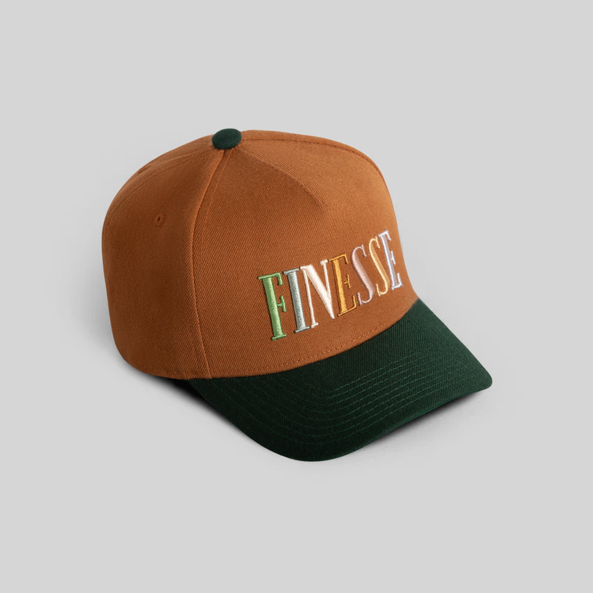 FINESSE SESAME FG GREEN WOOL TRUCKER