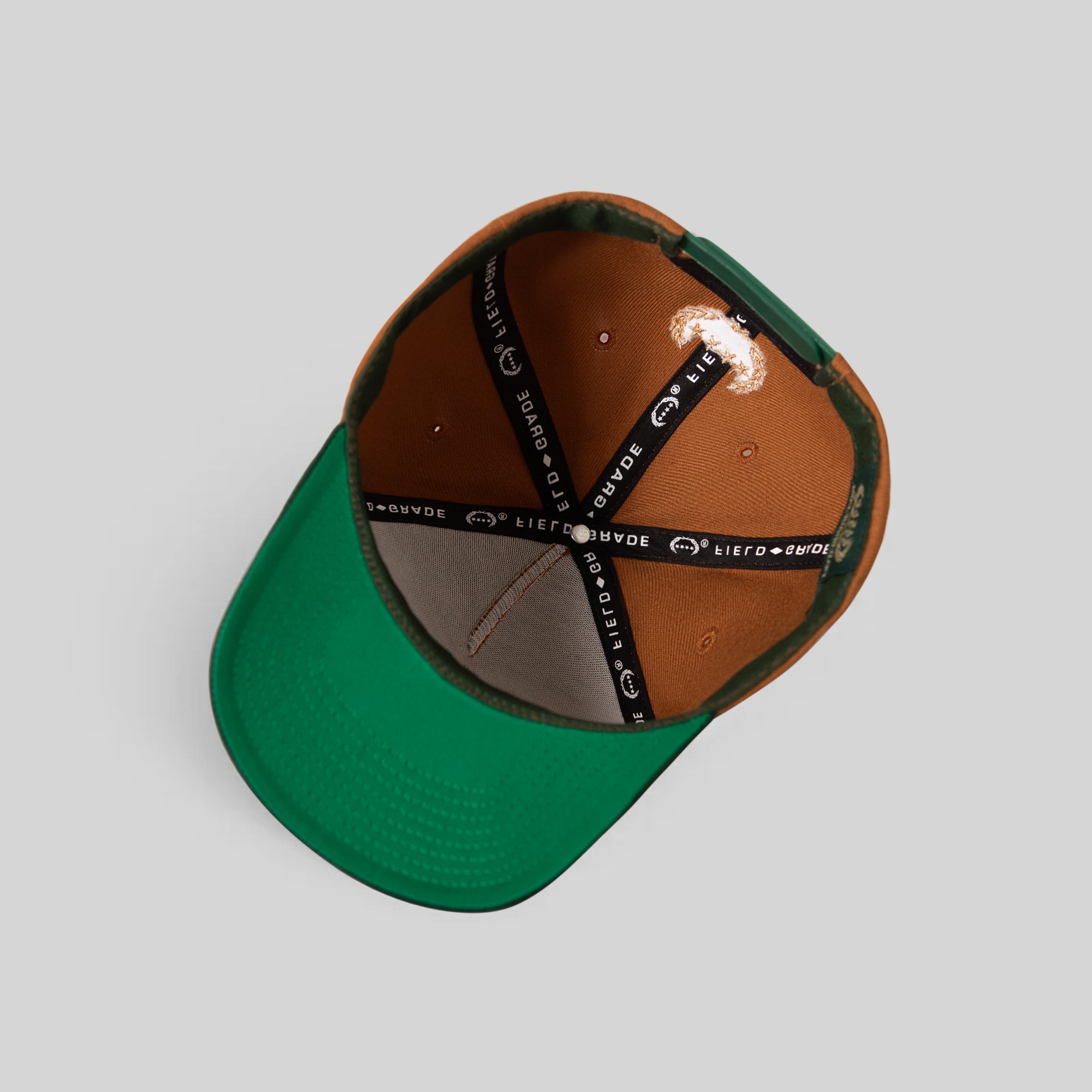 FINESSE SESAME FG GREEN WOOL TRUCKER