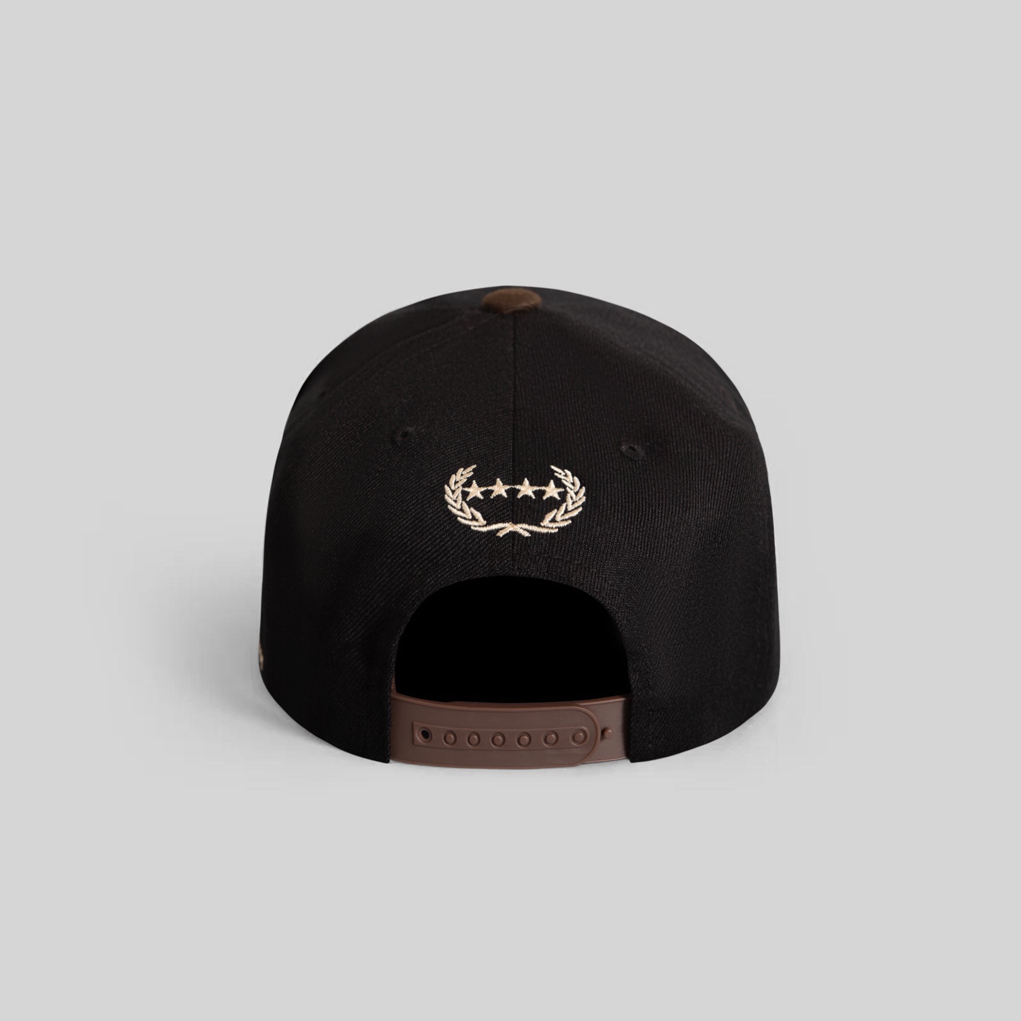 MODEST BLACK MOCHA WOOL TRUCKER