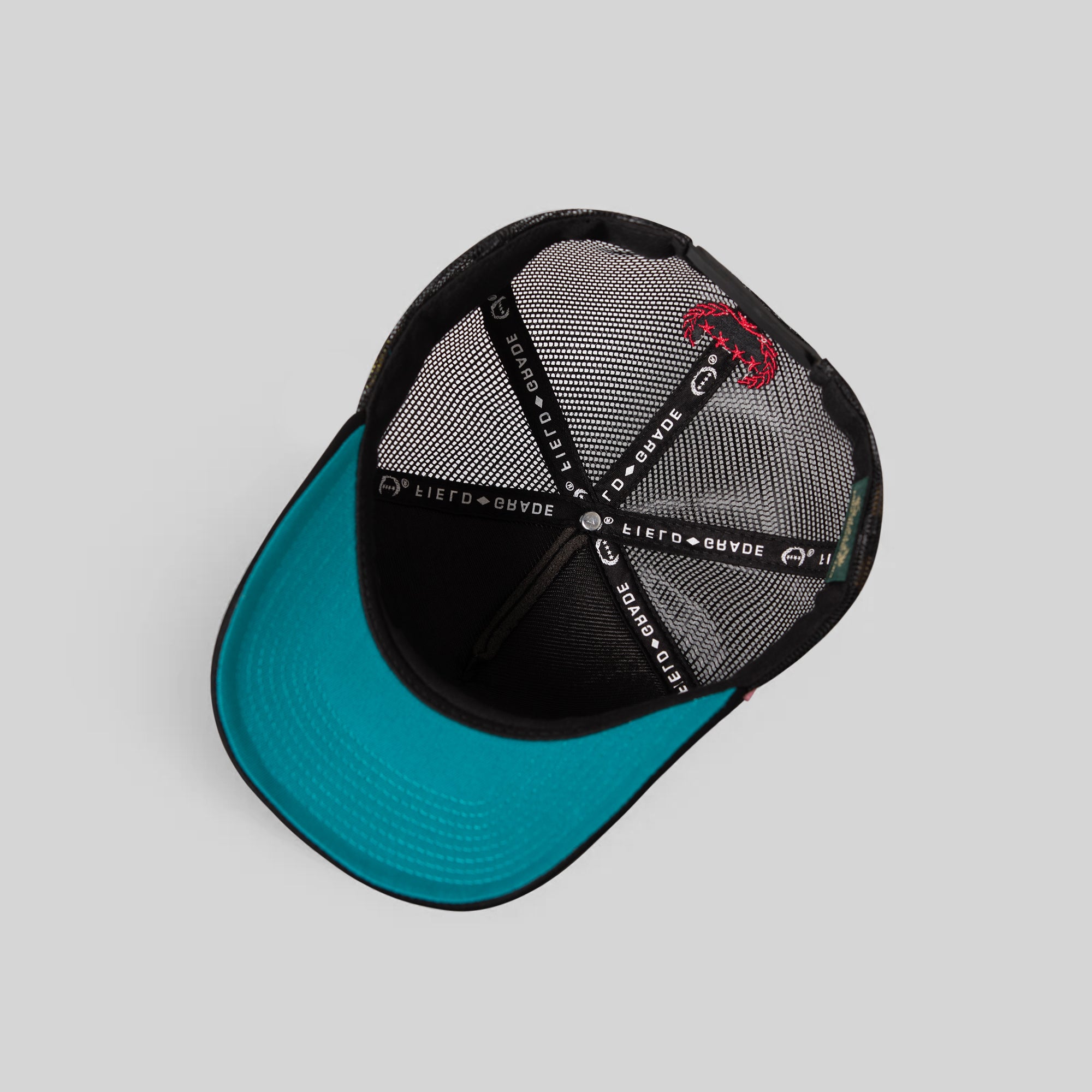 STAY CREATIVE FOAM BLACK MESH TRUCKER