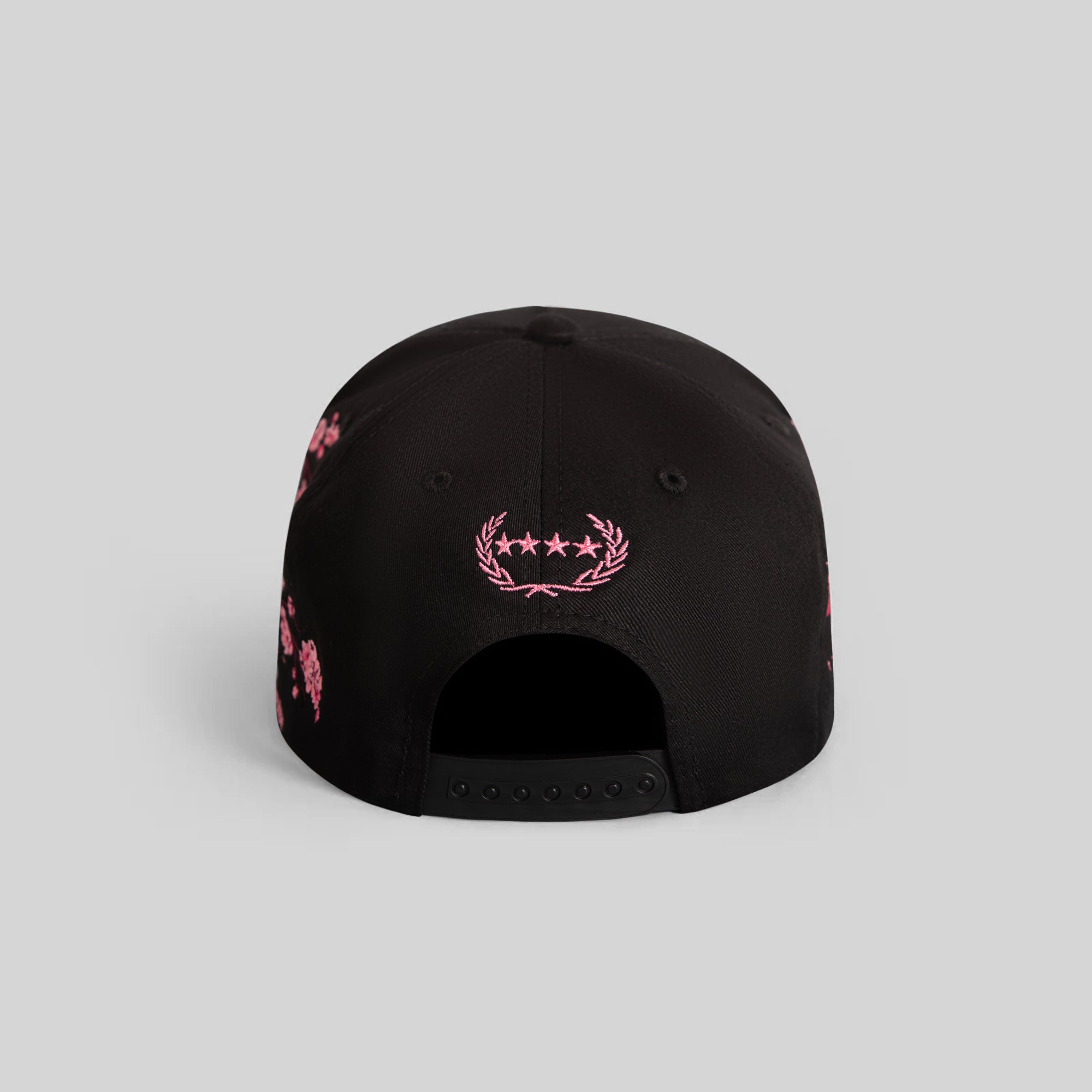 MOST LIKELY CHERRY BLOSSOM BLACK TWILL TRUCKER