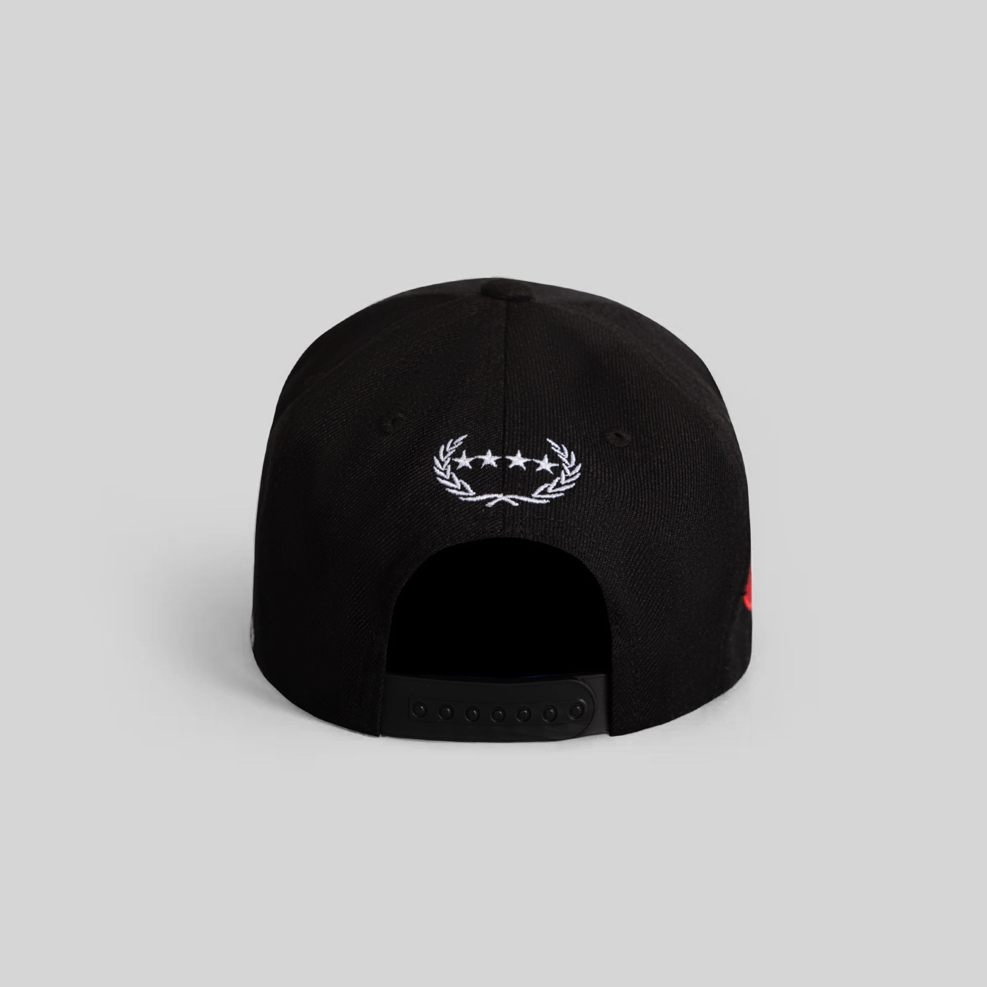 LEAVE YOUR FEELINGS BLACK AWOOL TRUCKER