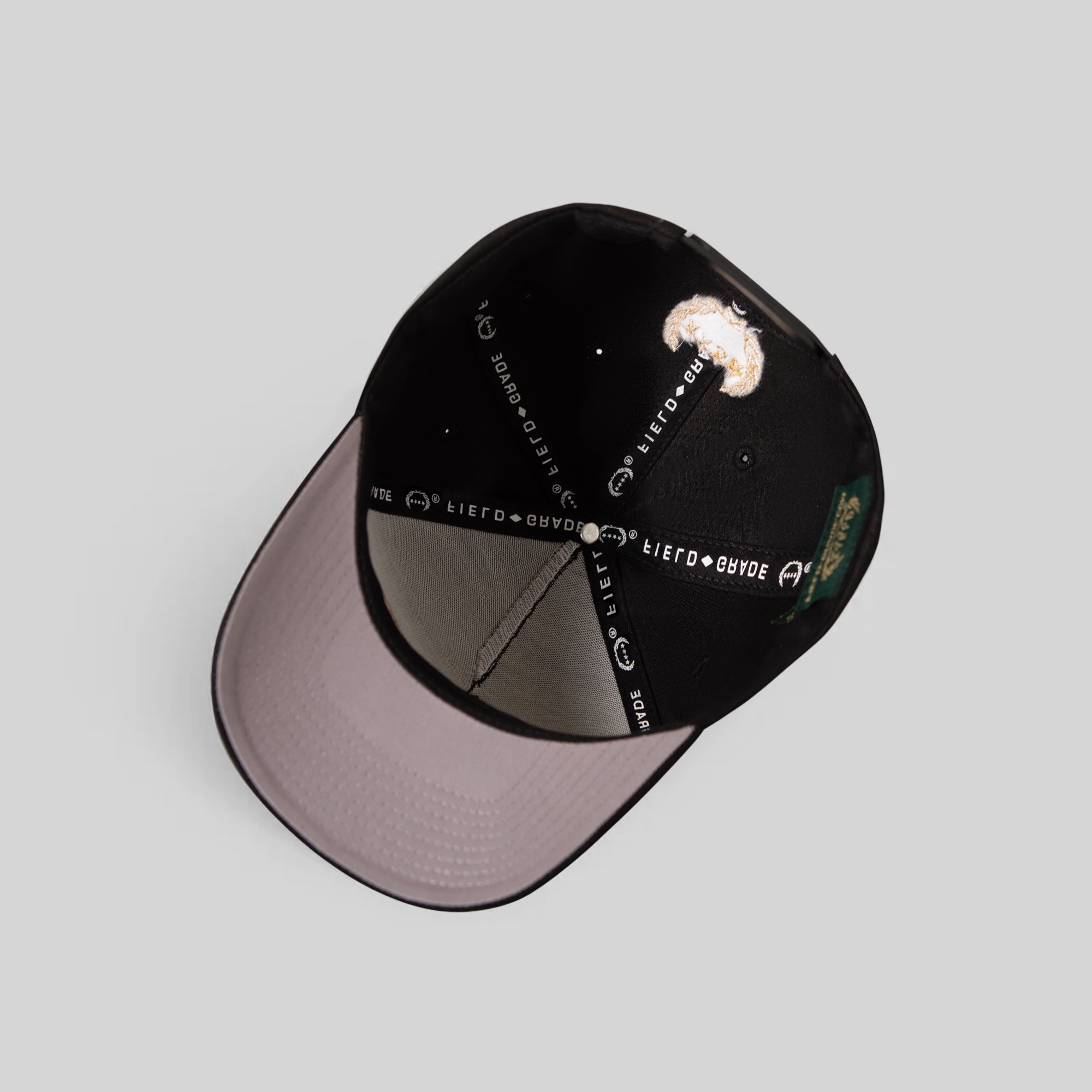 DARE ME TO DO IT BLACK TWILL TRUCKER