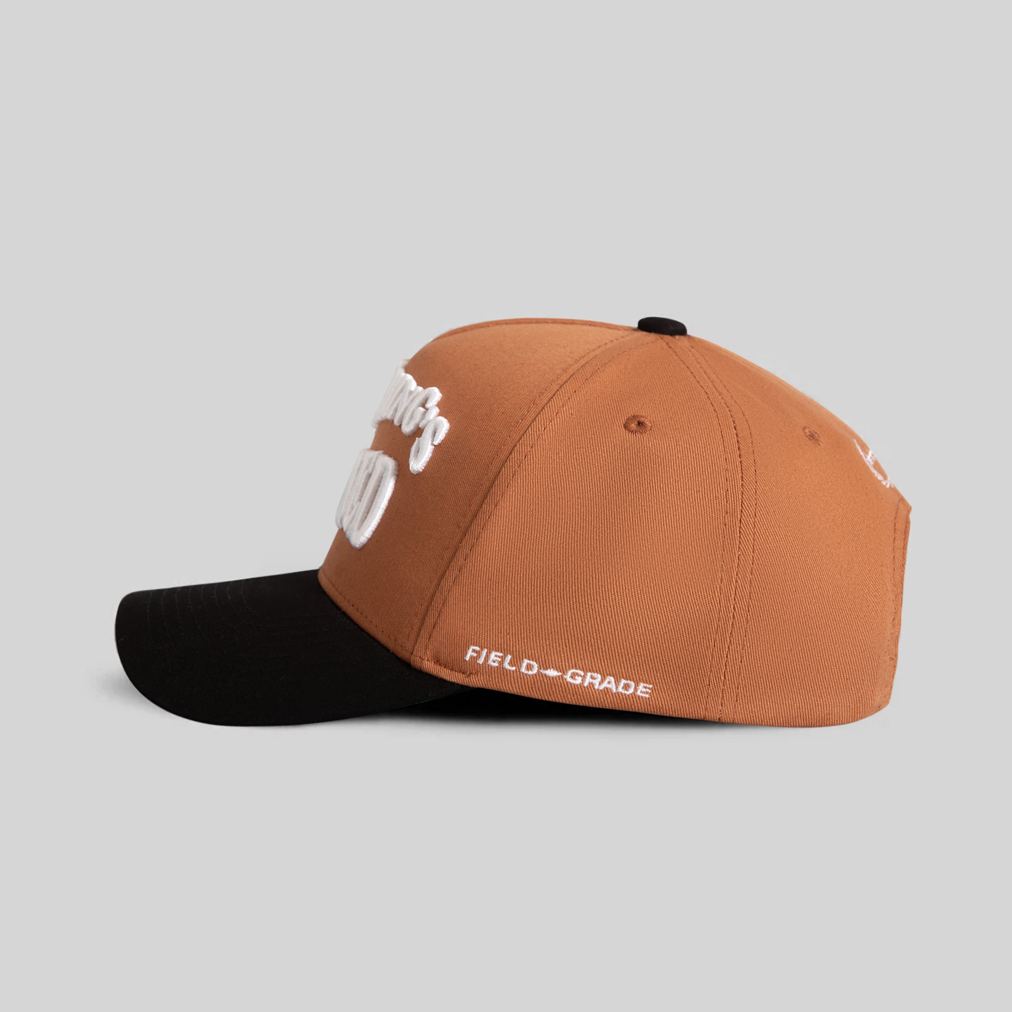 EVERYTHING'S F*CKED PANAMA BLACK TWILL TRUCKER