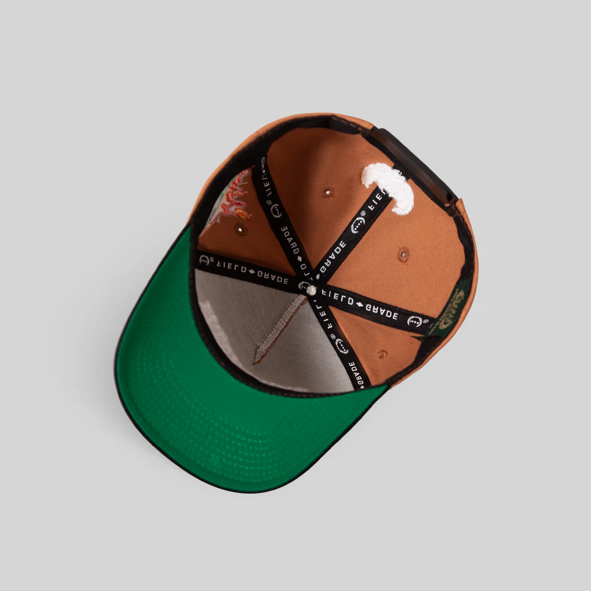 EVERYTHING'S F*CKED PANAMA BLACK TWILL TRUCKER