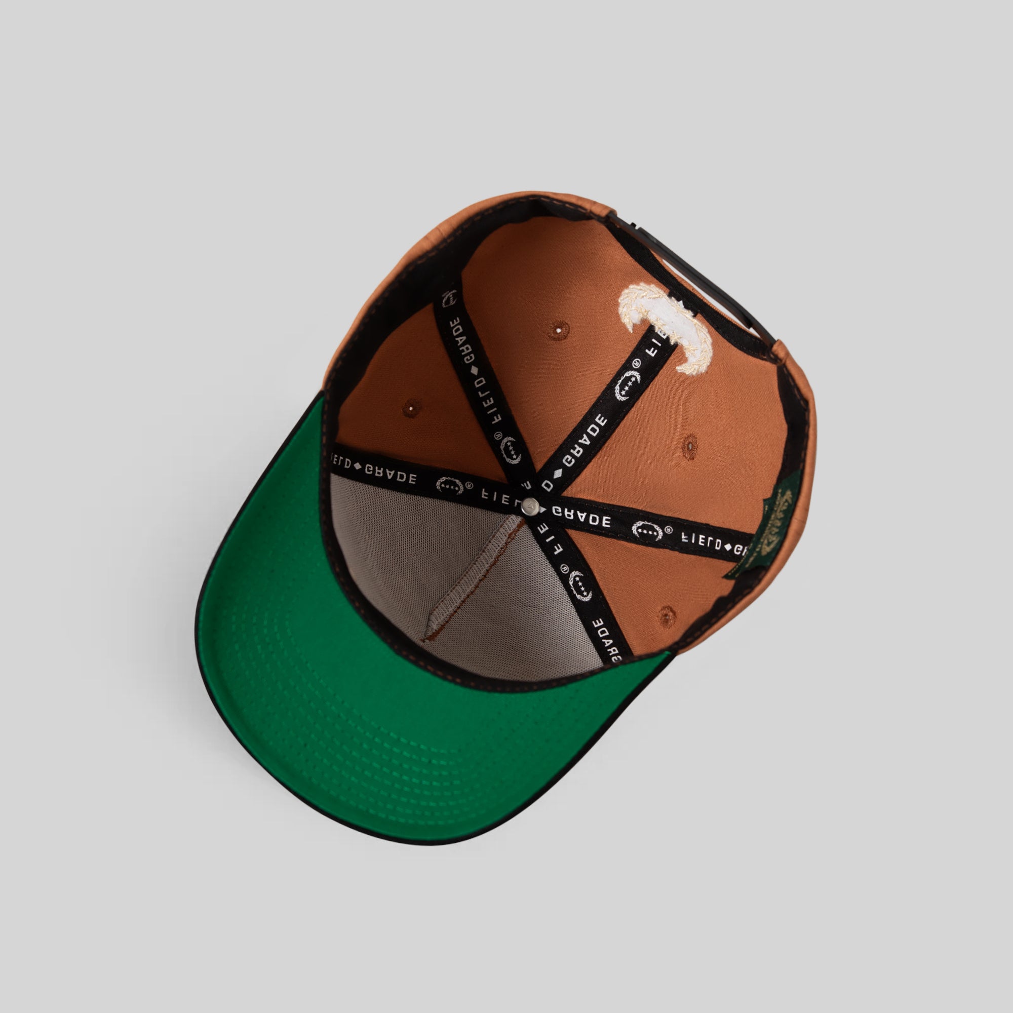 MODEST PANAMA BLACK TWILL TRUCKER