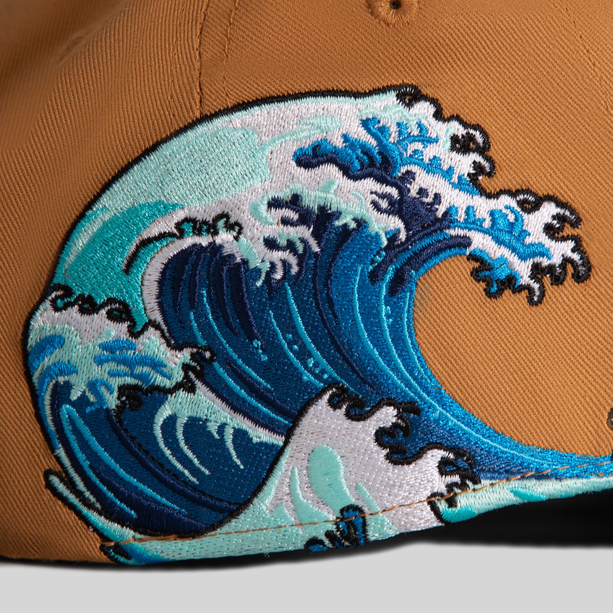 CAN'T STOP THE WAVE WHEAT BLACK TWILL TRUCKER