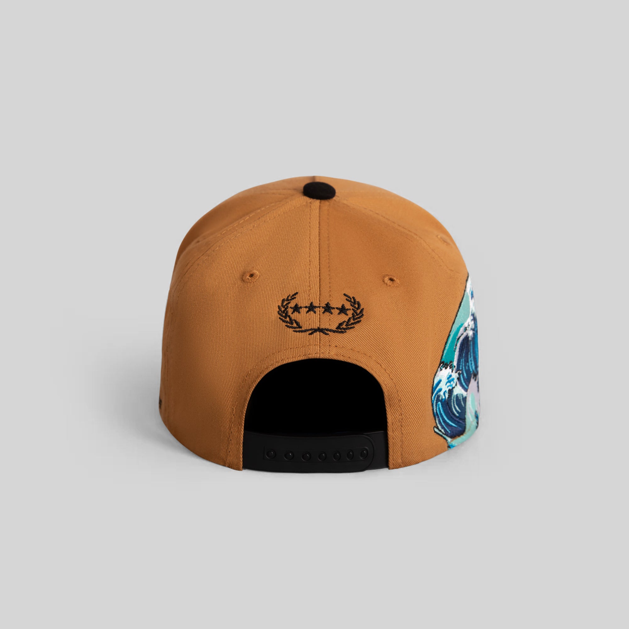 CAN'T STOP THE WAVE WHEAT BLACK TWILL TRUCKER