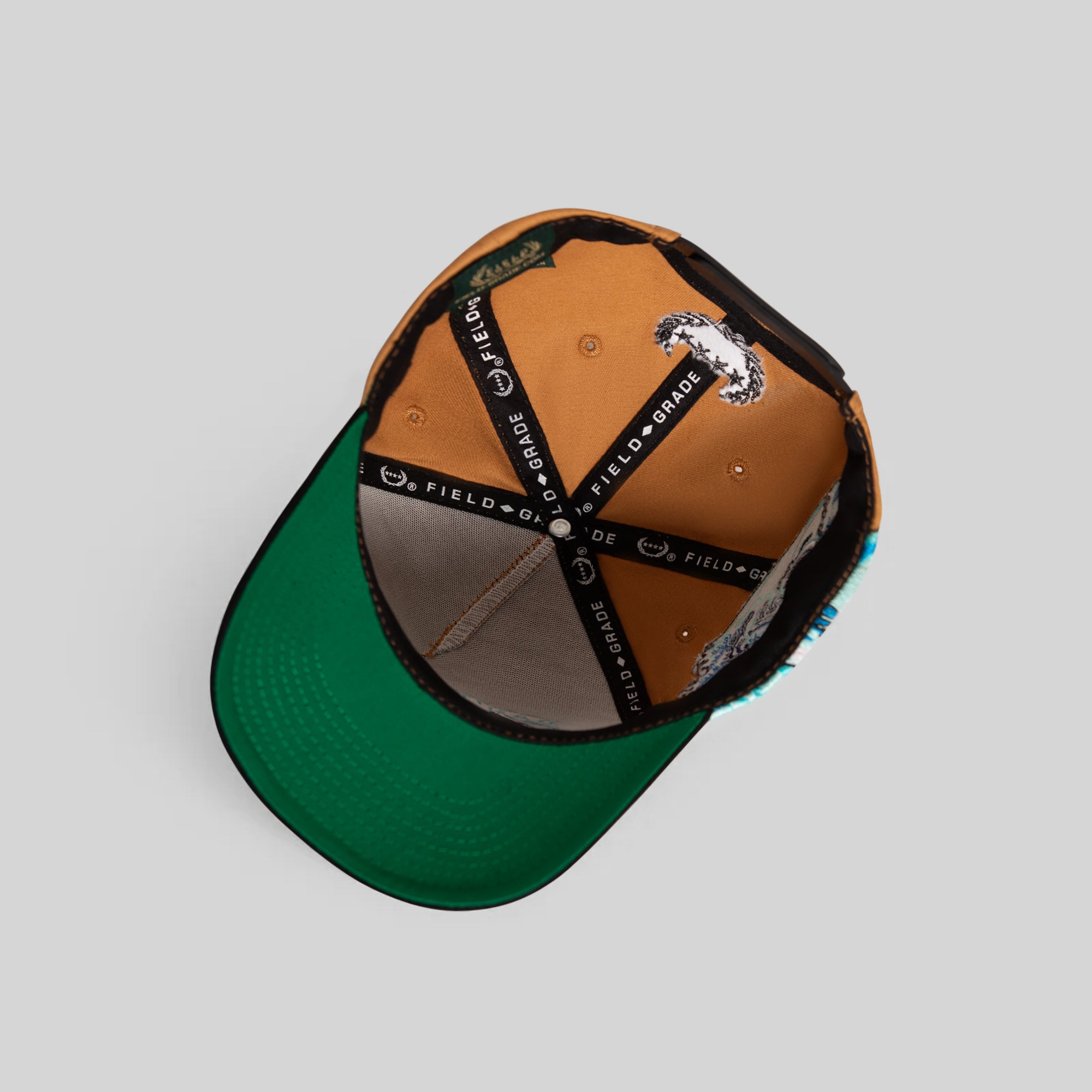 CAN'T STOP THE WAVE WHEAT BLACK TWILL TRUCKER