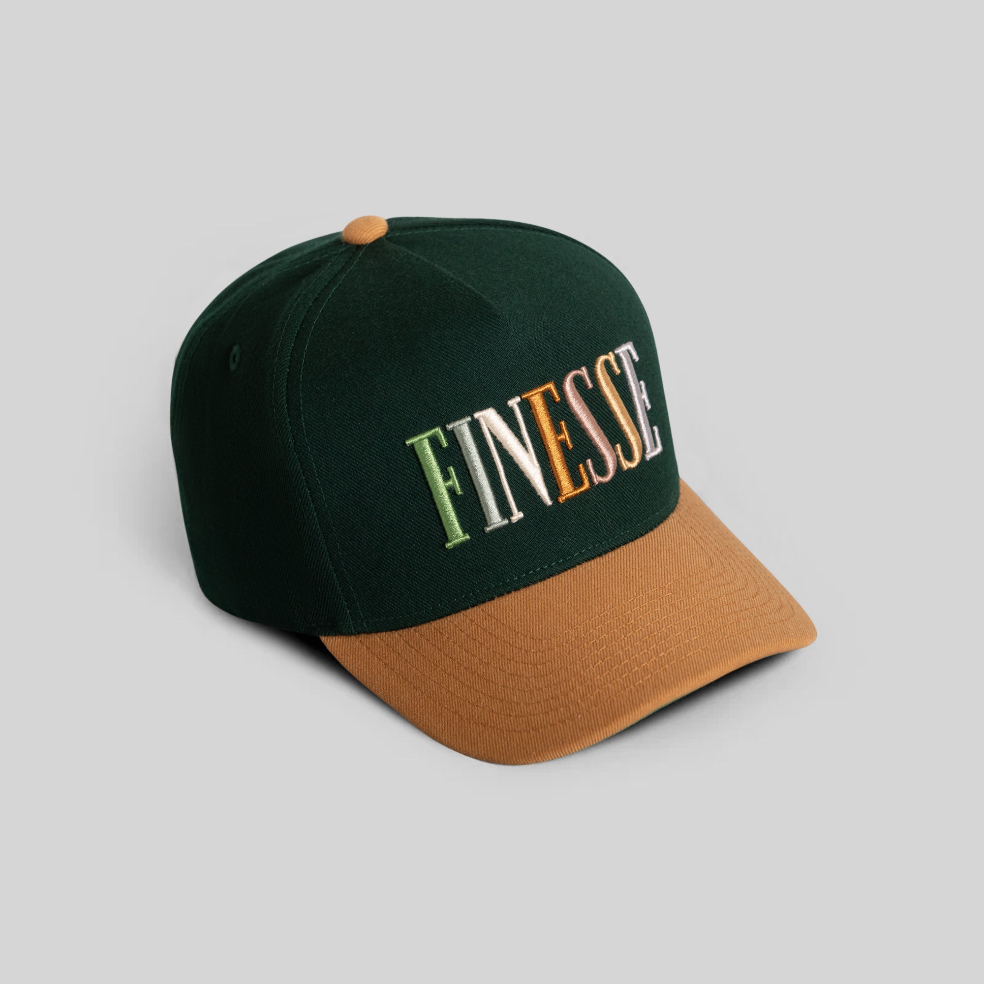 FINESSE FG GREEN WHEAT WOOL TRUCKER