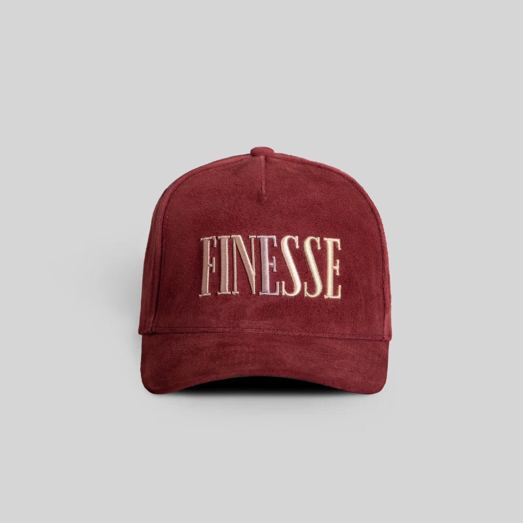 FINESSE BORDEAUX SUEDE TRUCKER