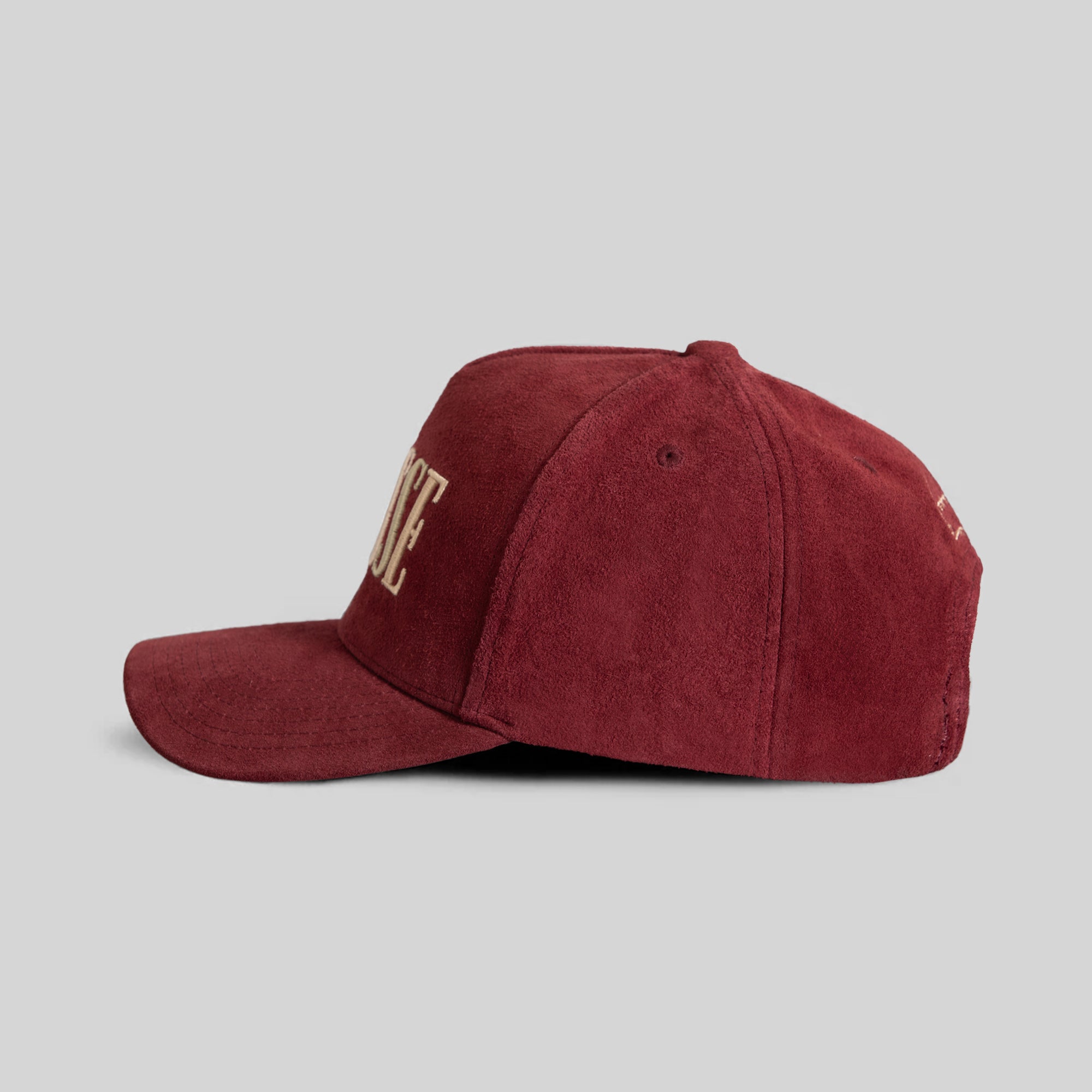 FINESSE BORDEAUX SUEDE TRUCKER