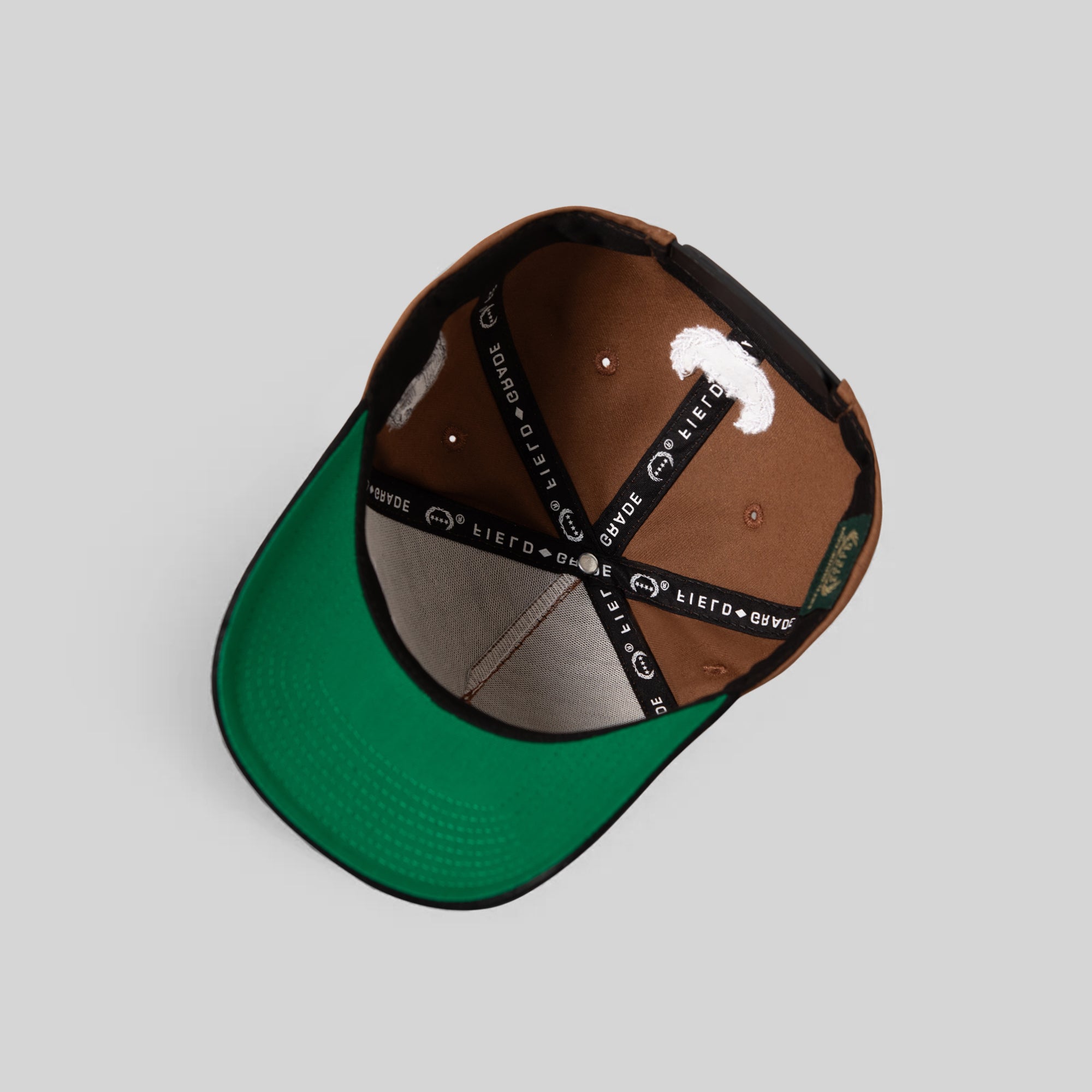 EVERYBODY GOTTA EAT SESAME BLACK TWILL SUEDE TRUCKER