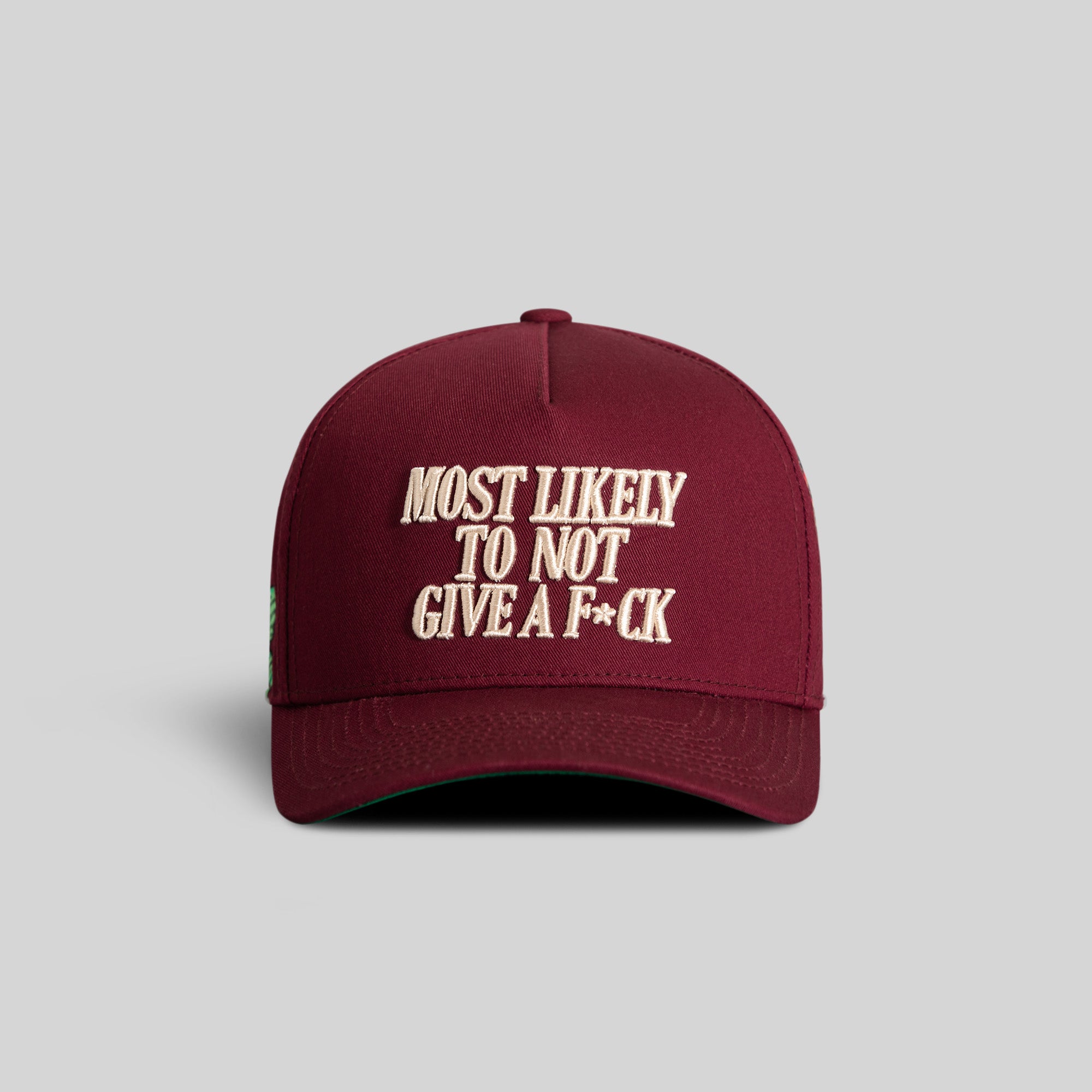 MOST LIKELY SAILOR BORDEAUX TWILL TRUCKER