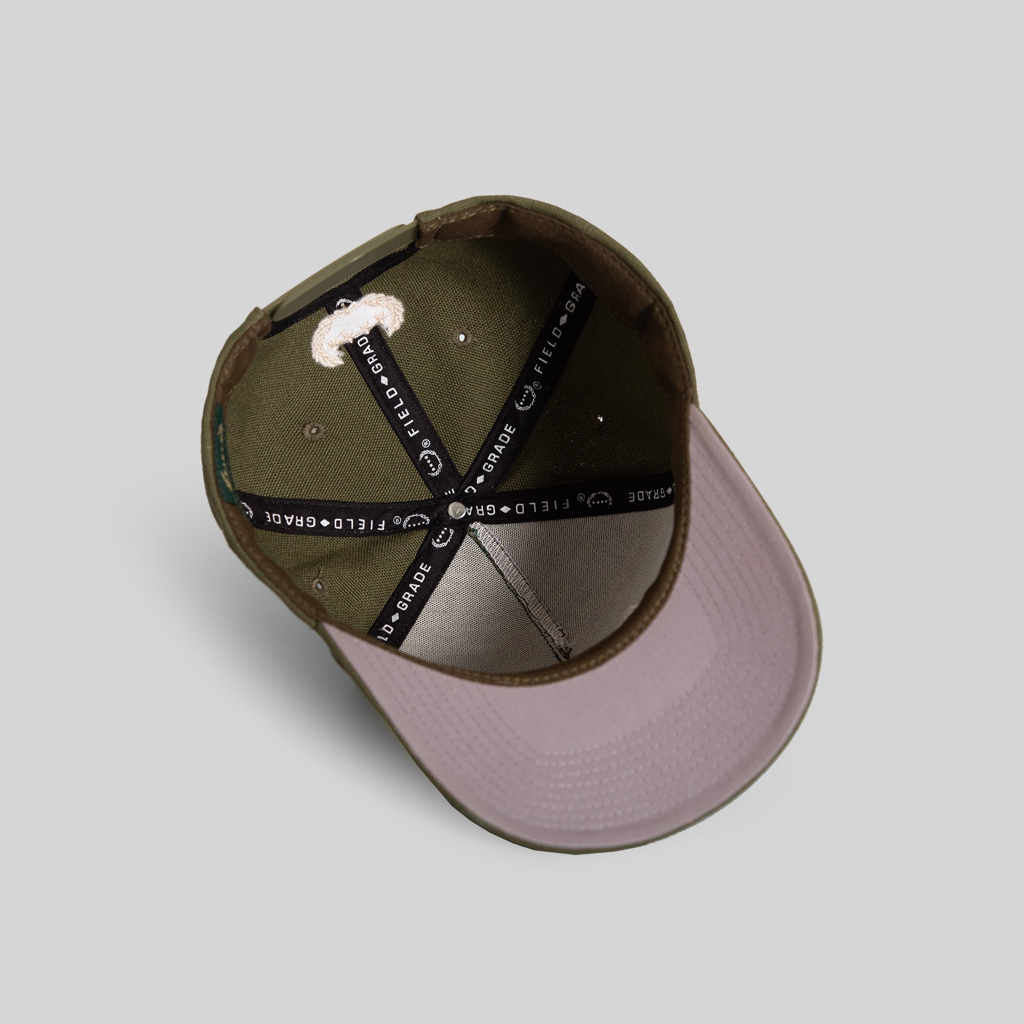 DON'T ASK ME OLIVE DUCK CANVAS TRUCKER