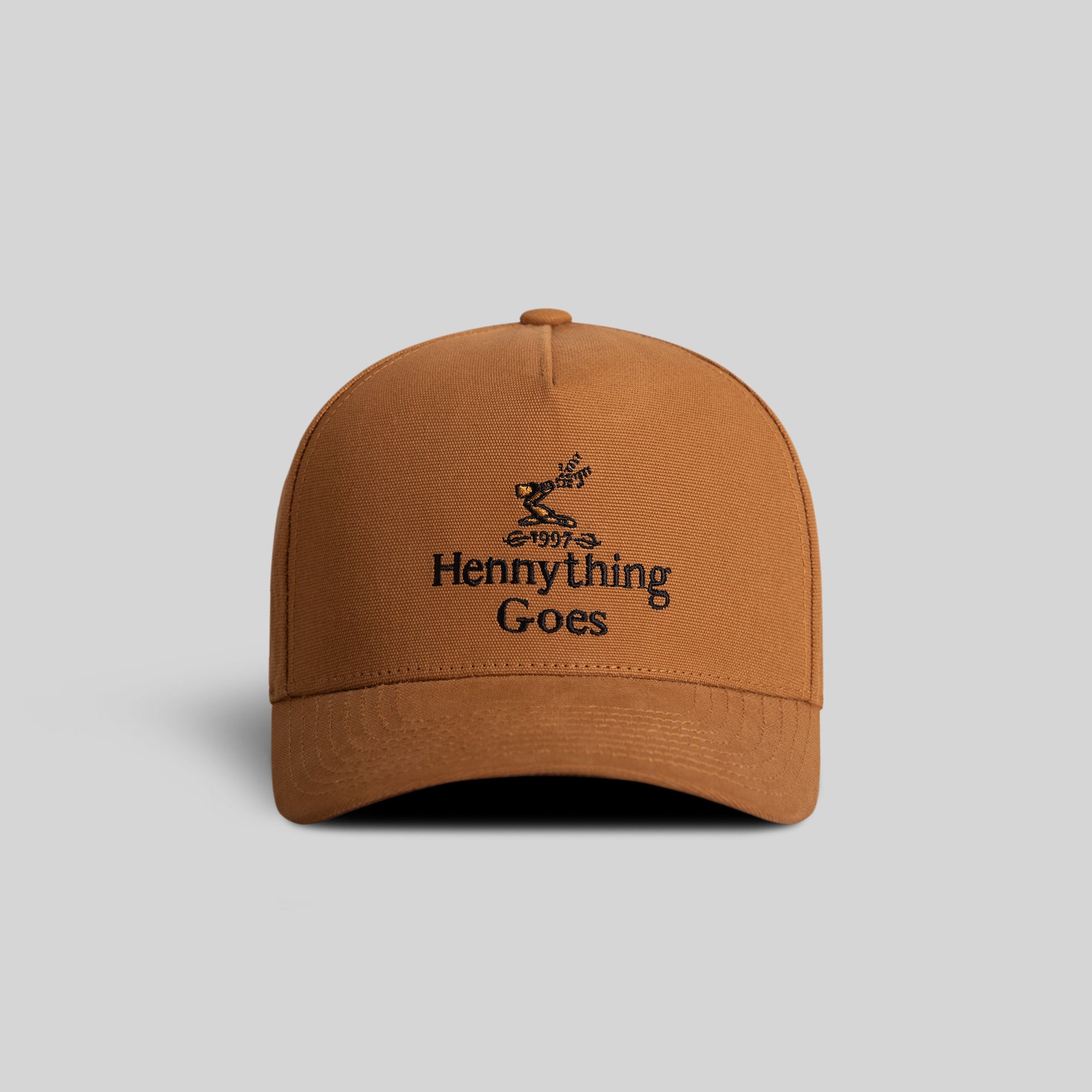 HENNYTHING GOES WHEAT DUCK CANVAS TRUCKER